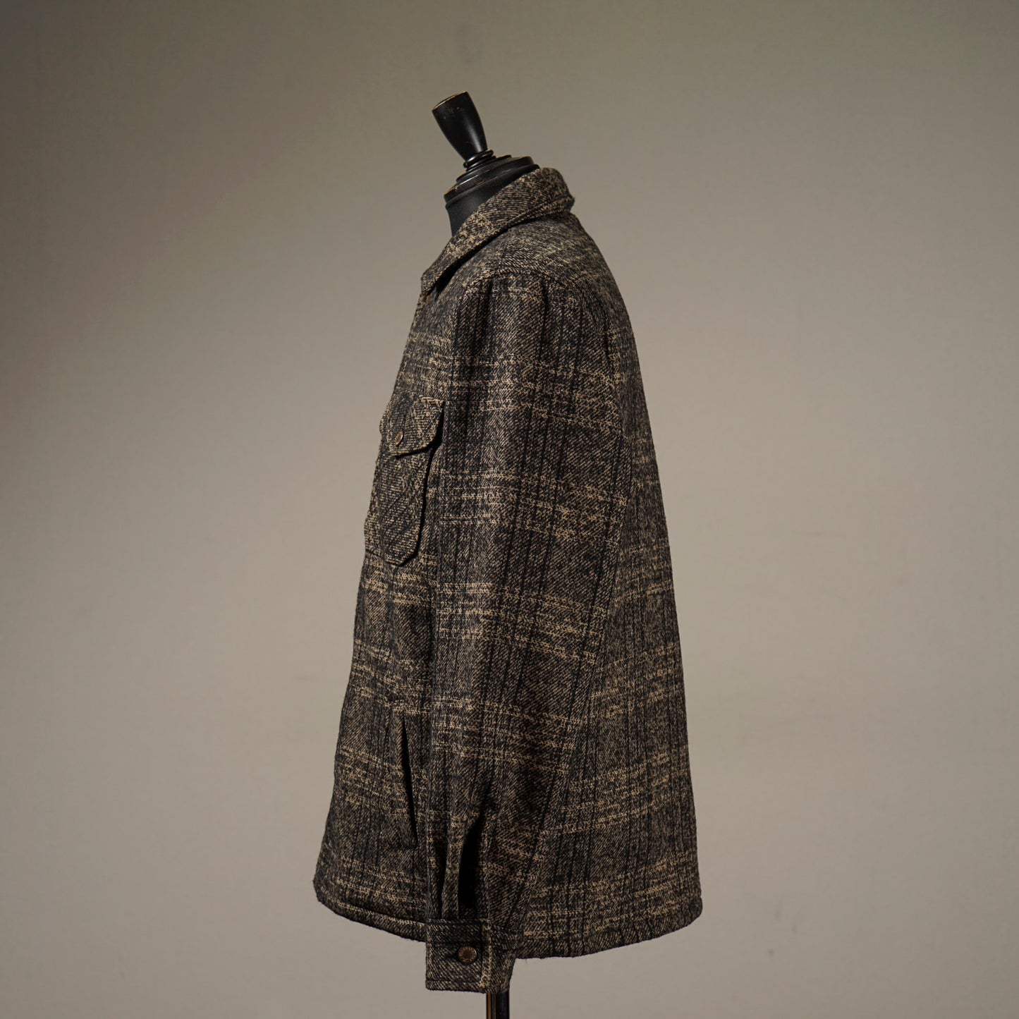 GLADDEN - L/S QUILTING CPO JACKETS / BYGH-23-AW-16