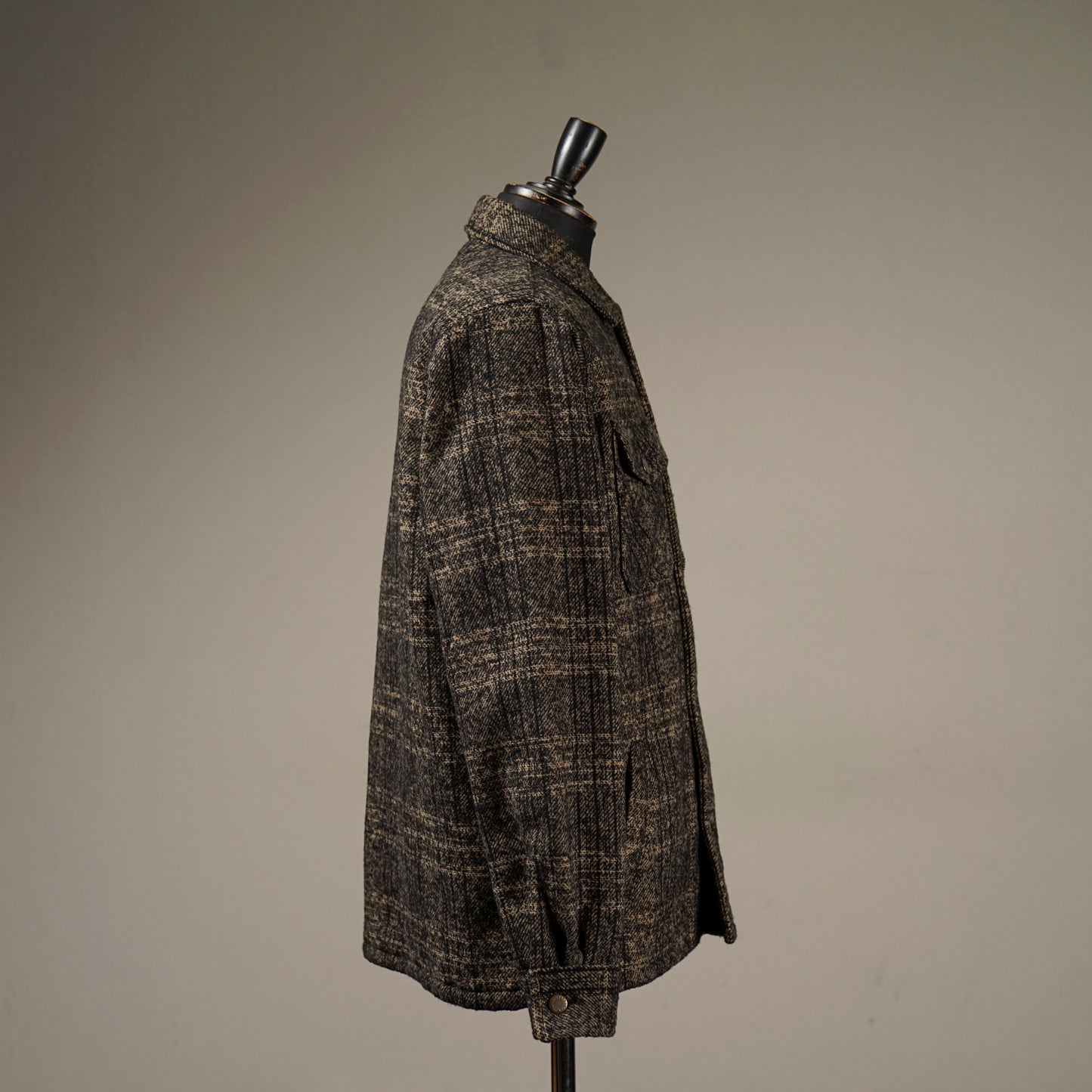 GLADDEN - L/S QUILTING CPO JACKETS / BYGH-23-AW-16