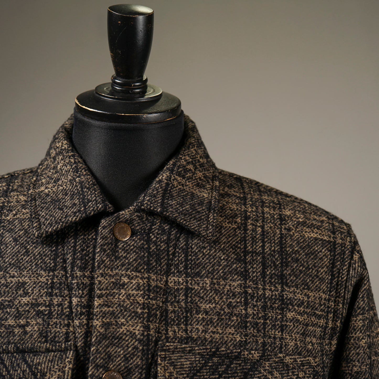 GLADDEN - L/S QUILTING CPO JACKETS / BYGH-23-AW-16
