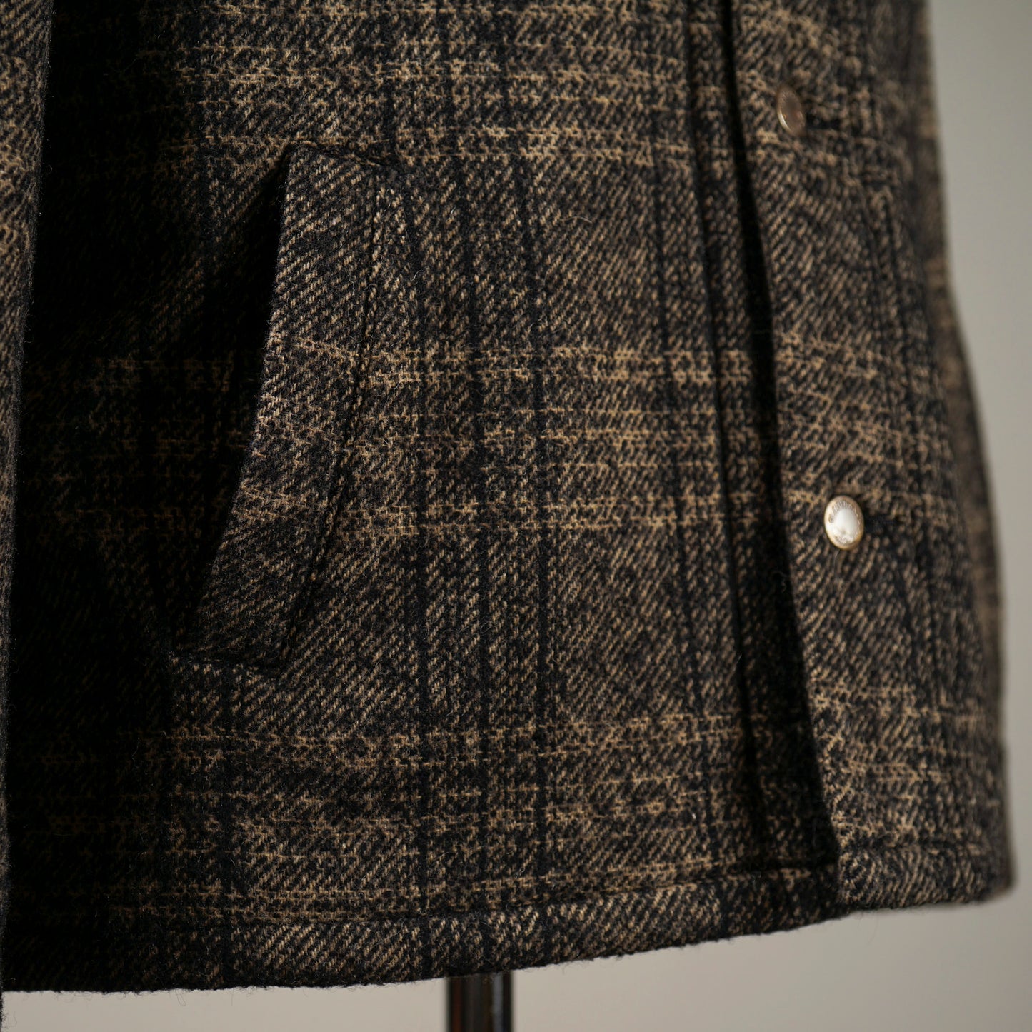 GLADDEN - L/S QUILTING CPO JACKETS / BYGH-23-AW-16