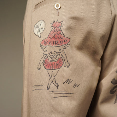 WIND UP - PANTS "HAND PAINT" 【STORE EXCLUSIVE】