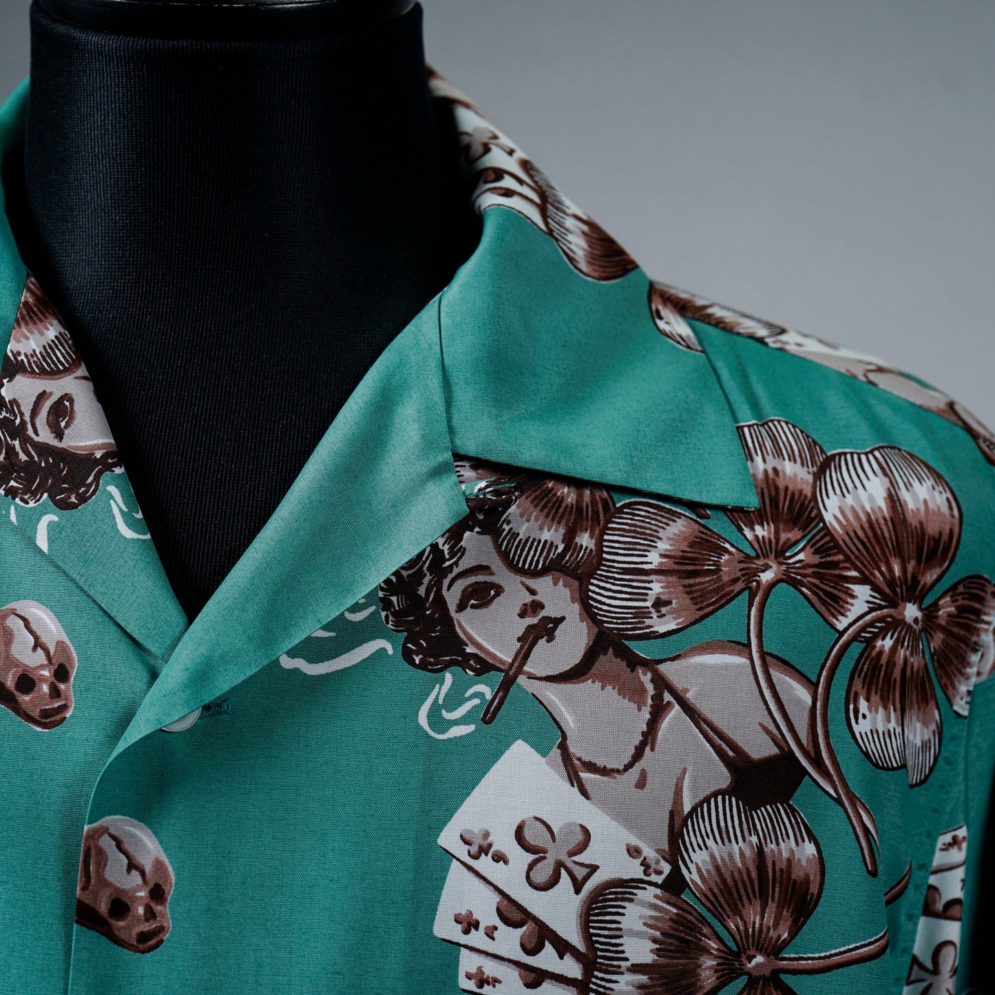 SHAMROCK LADY - L/S SHIRTS / GSV-23-SS-06 ※LIMITED COLOR/IRISH GREEN