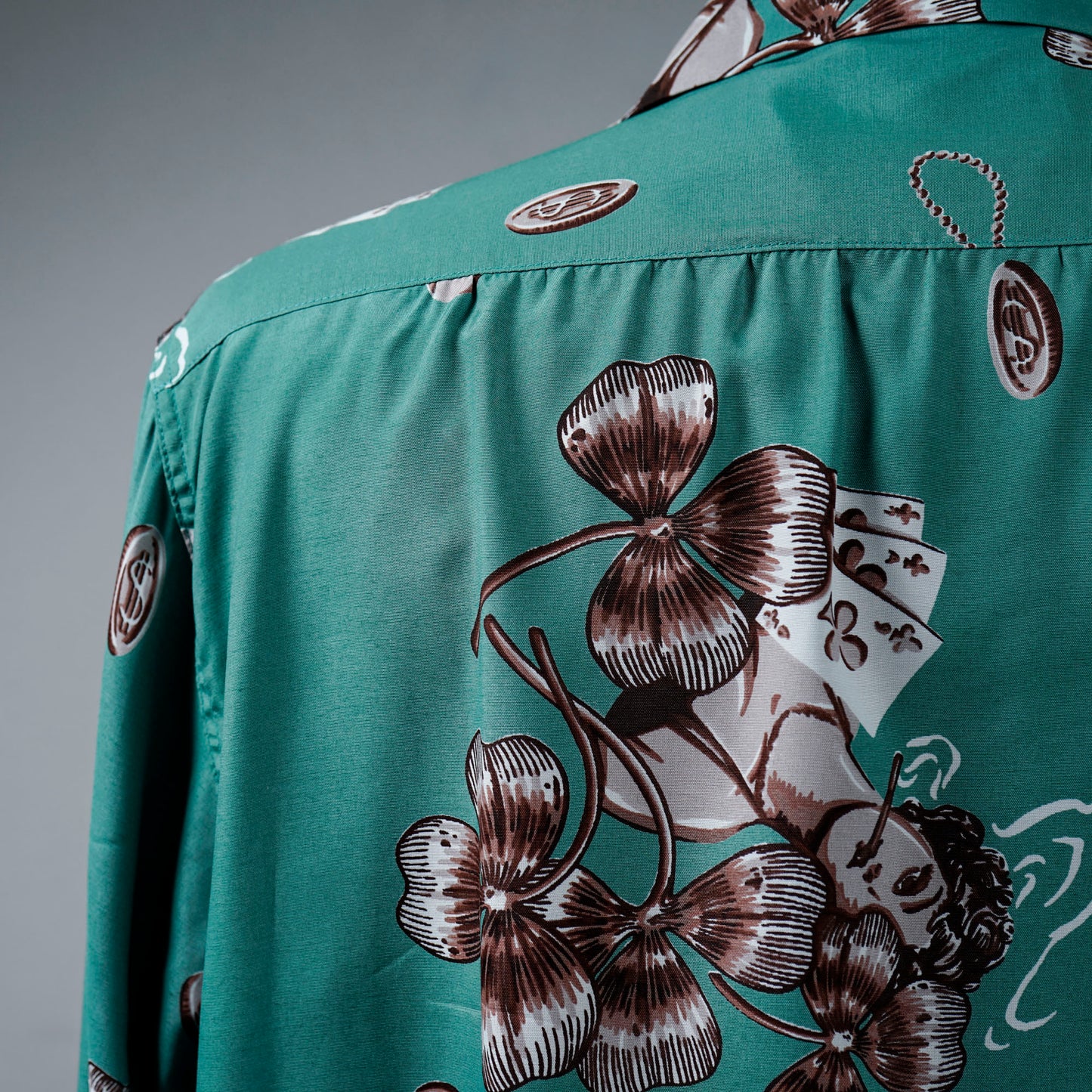 SHAMROCK LADY - L/S SHIRTS / GSV-23-SS-06 ※LIMITED COLOR/IRISH GREEN