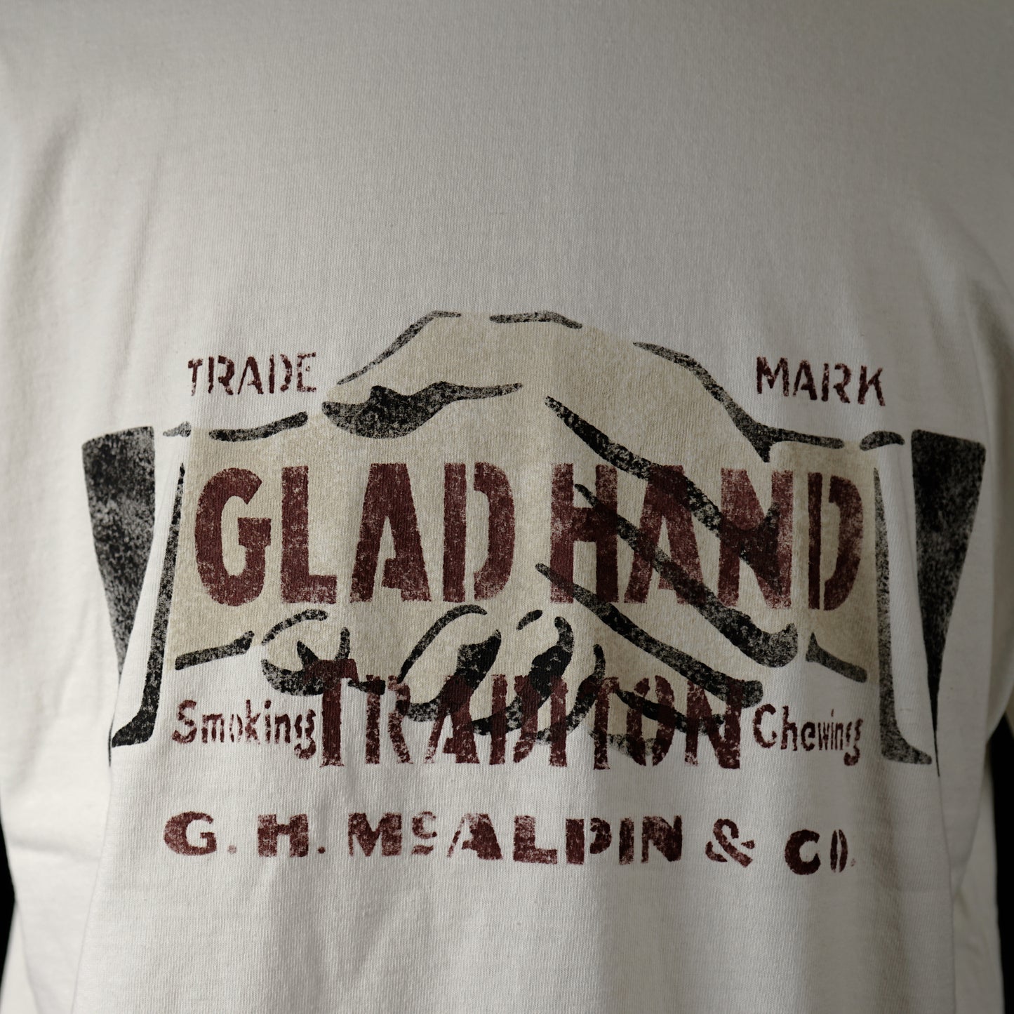 【CORE限定】SHAKE HANDS SIGN - HEAVY WEIGHT BINDER NECK T-SHIRTS