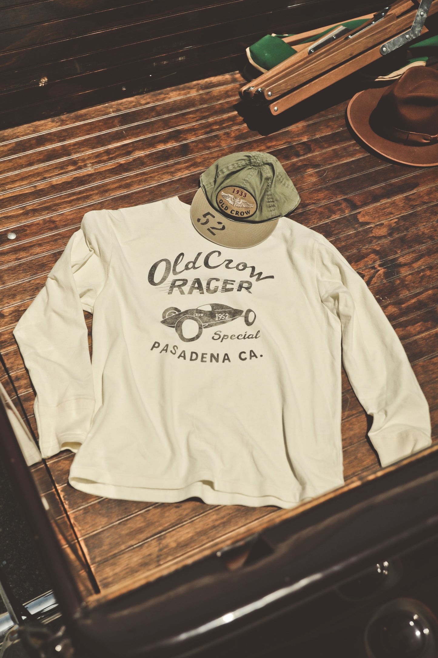 OLD CROW RACER - L/S T-SHIRTS / OC-23-AW-17