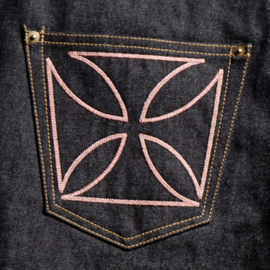 THUG - DENIM IRON CROSS / GSV9902