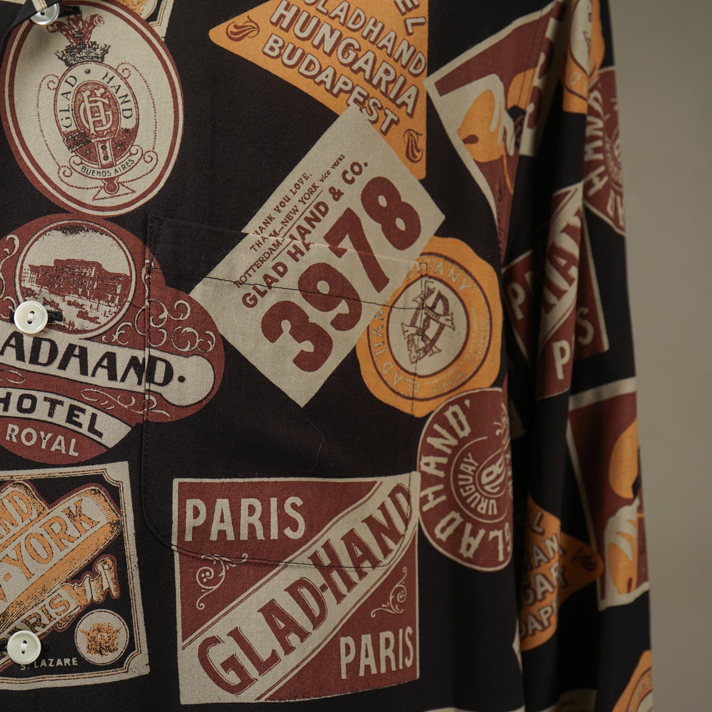 LUGGAGE LABEL - L/S SHIRTS / BYGH5105