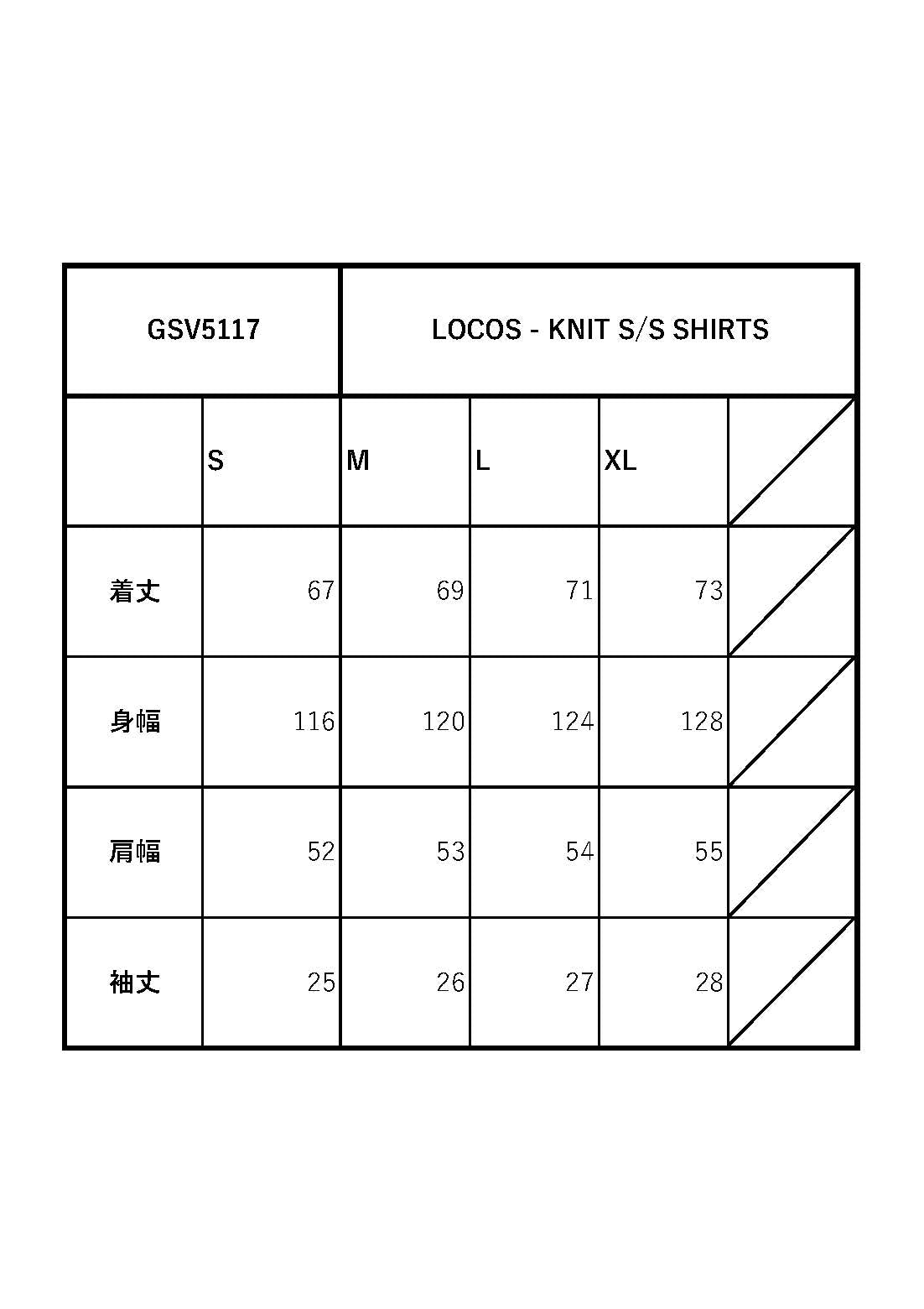 LOCOS - KNIT S/S SHIRTS / GSV5117