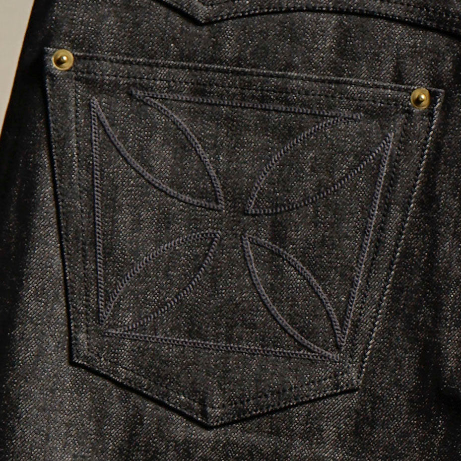 THUG - DENIM IRON CROSS / GSV9902
