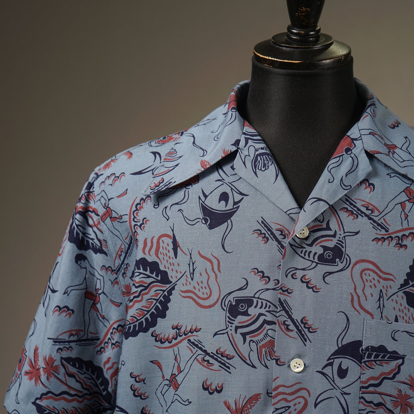 SEA ISLAND - L/S COVERALL SHIRTS / BYGH5107