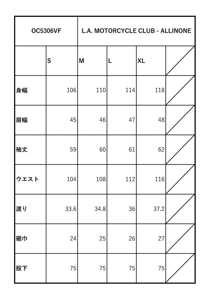 L.A. MOTORCYCLE CLUB - ALLINONE / OC5306VF