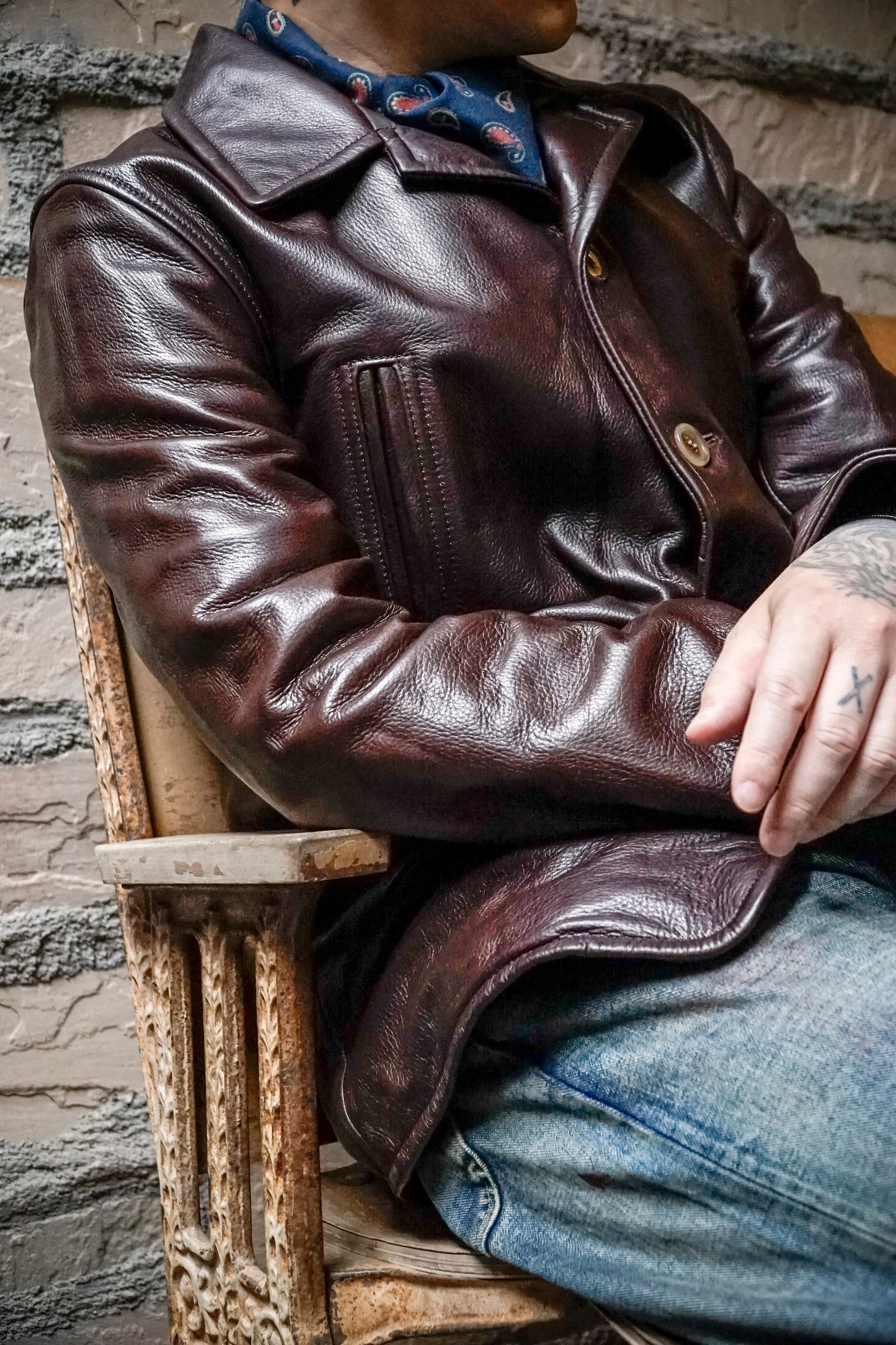 GOODFELLOWS "COW HIDE" / BYGH-24-AW-01