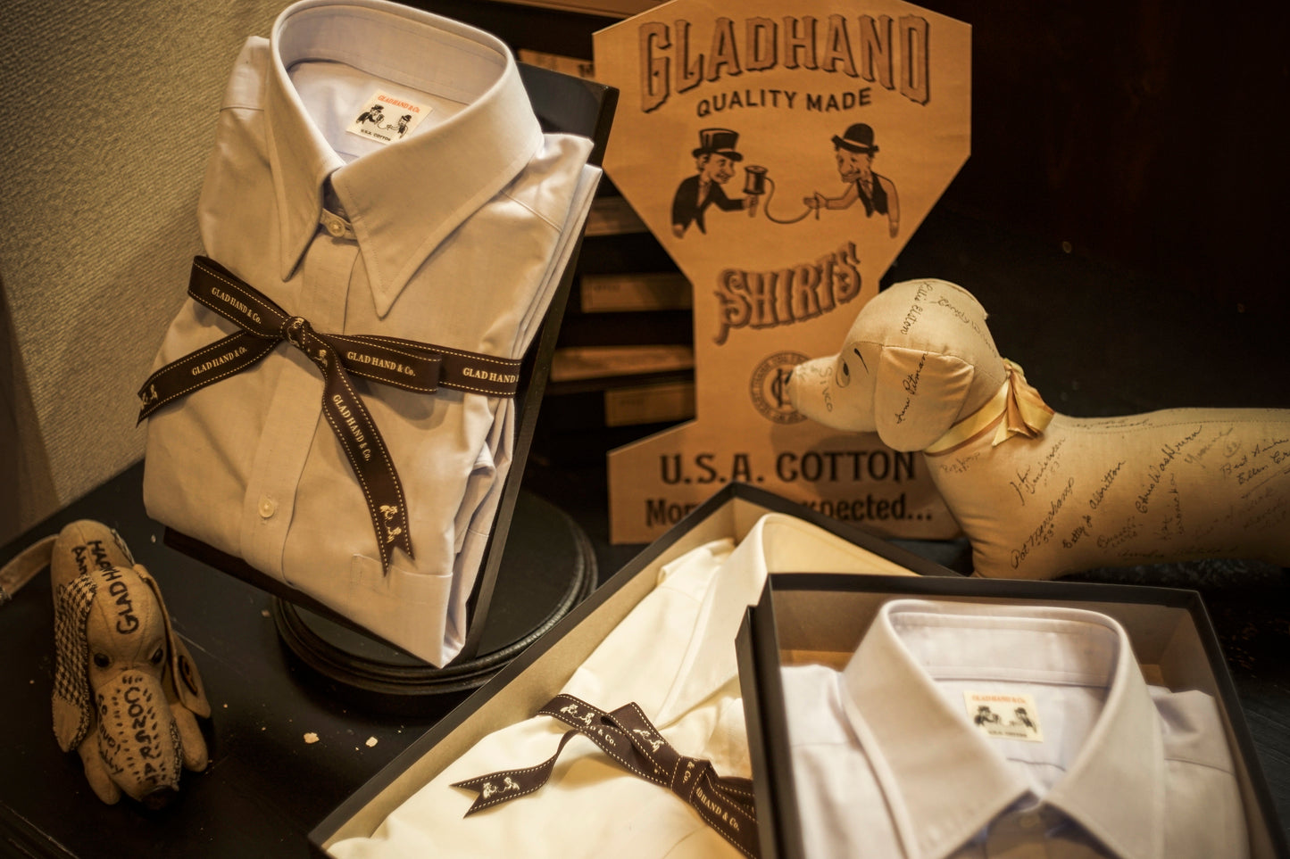 TAB COLLAR SHIRTS