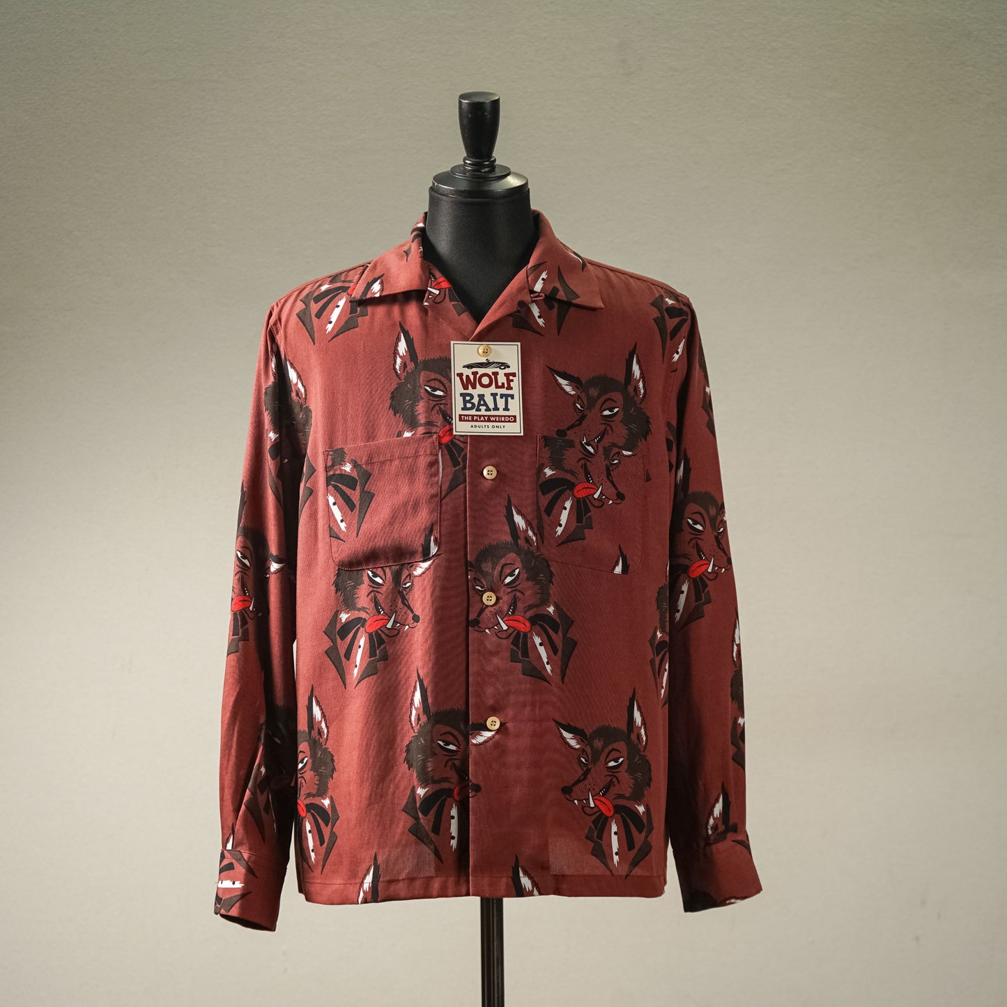 BIG BAD WOLF - L/S SHIRTS/ WRD-23-SS-13