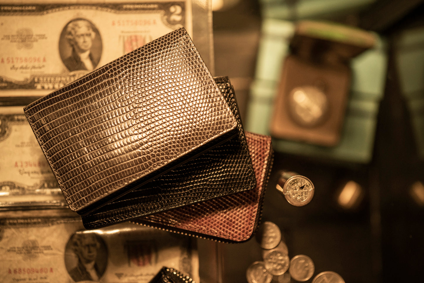 CARD CASE "LIZARD"