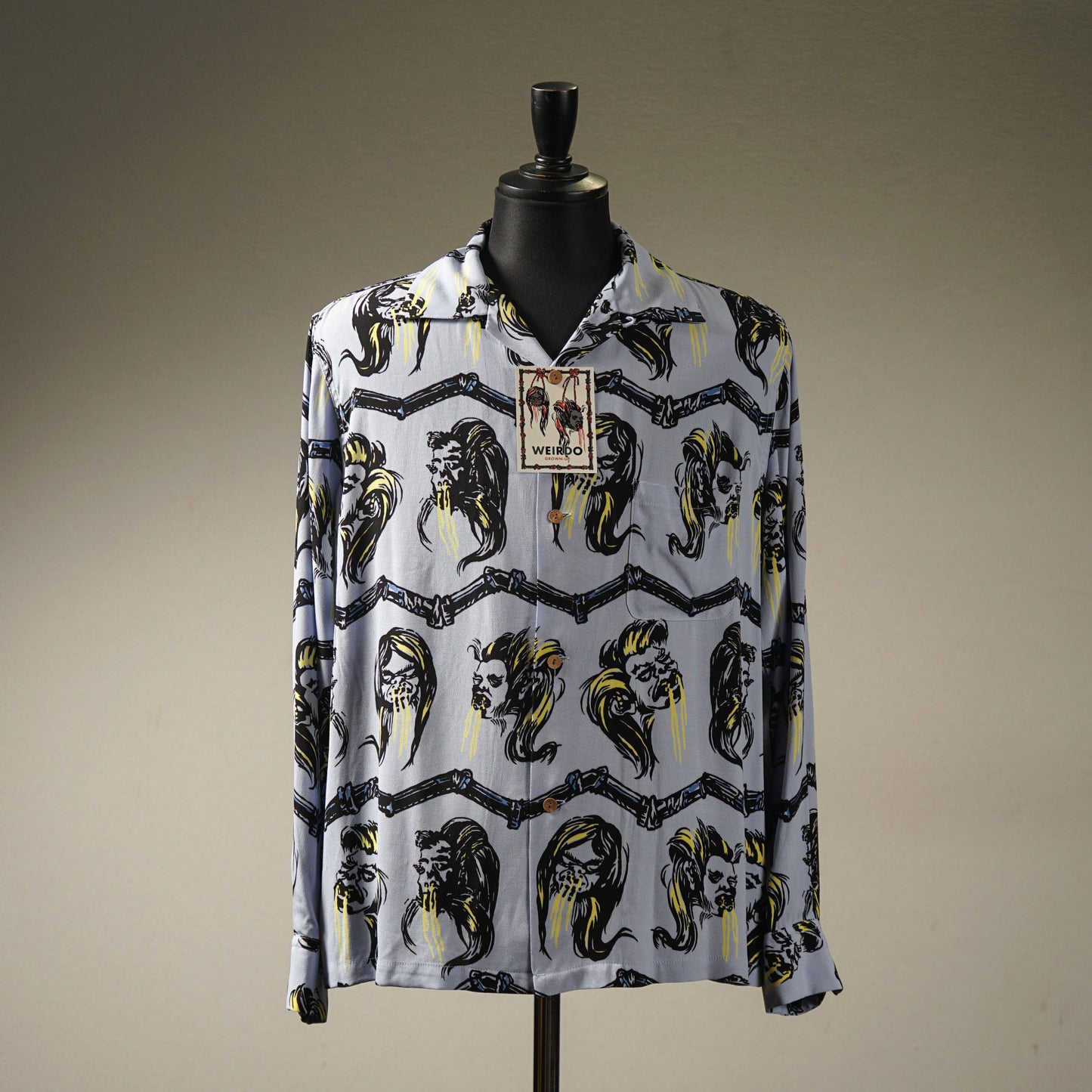 VOODOO HEAD - L/S SHIRTS / WRD-23-SS-07