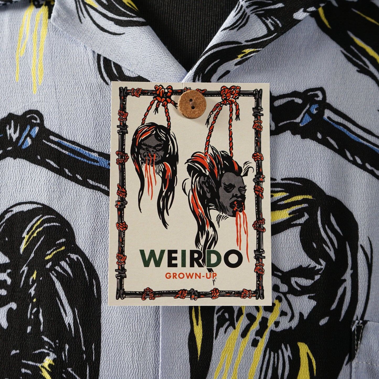 VOODOO HEAD - L/S SHIRTS / WRD-23-SS-07