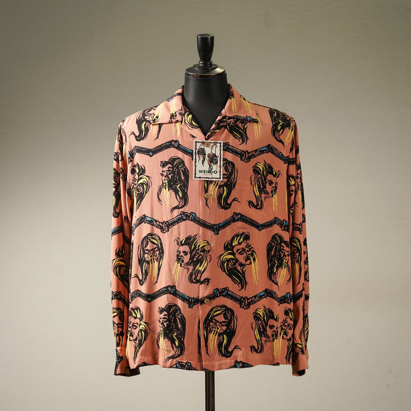 VOODOO HEAD - L/S SHIRTS / WRD-23-SS-07