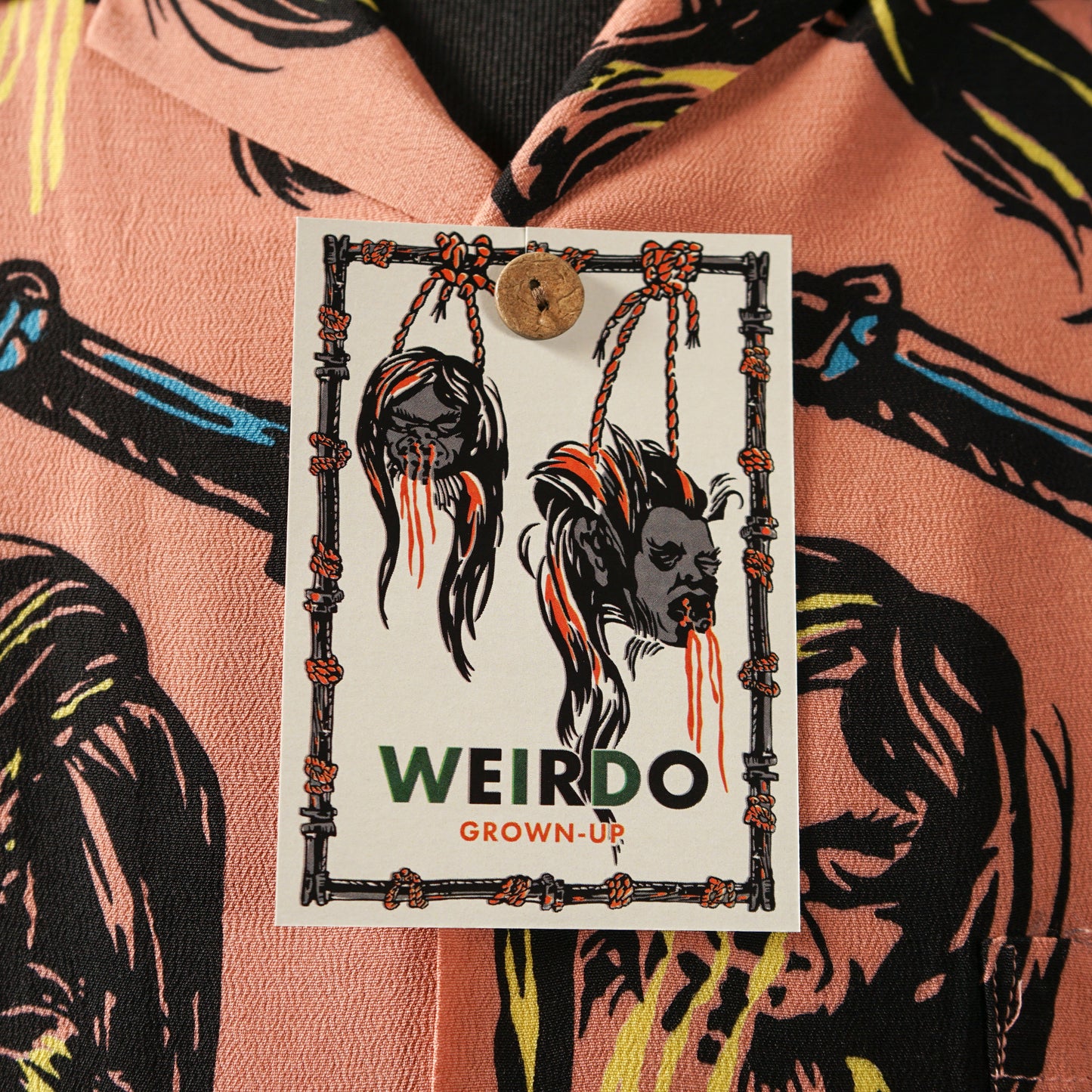 VOODOO HEAD - L/S SHIRTS / WRD-23-SS-07