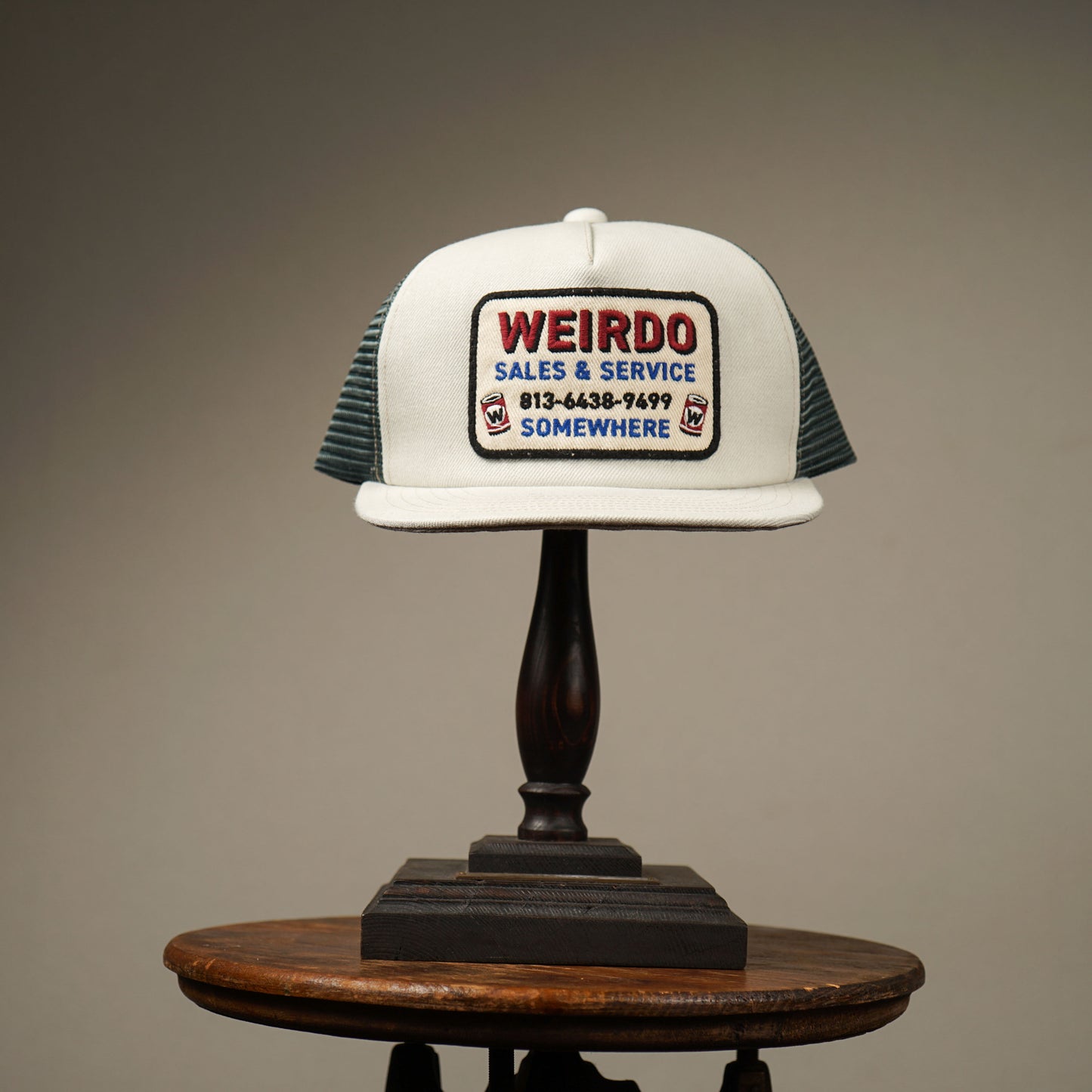 LIVING DEAD - DENIM TRUCKER CAP/ WRD-23-SS-G04