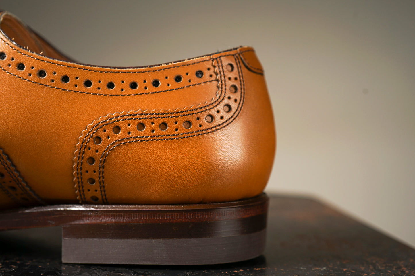 SEMI BROGUE OXFORD SHOES