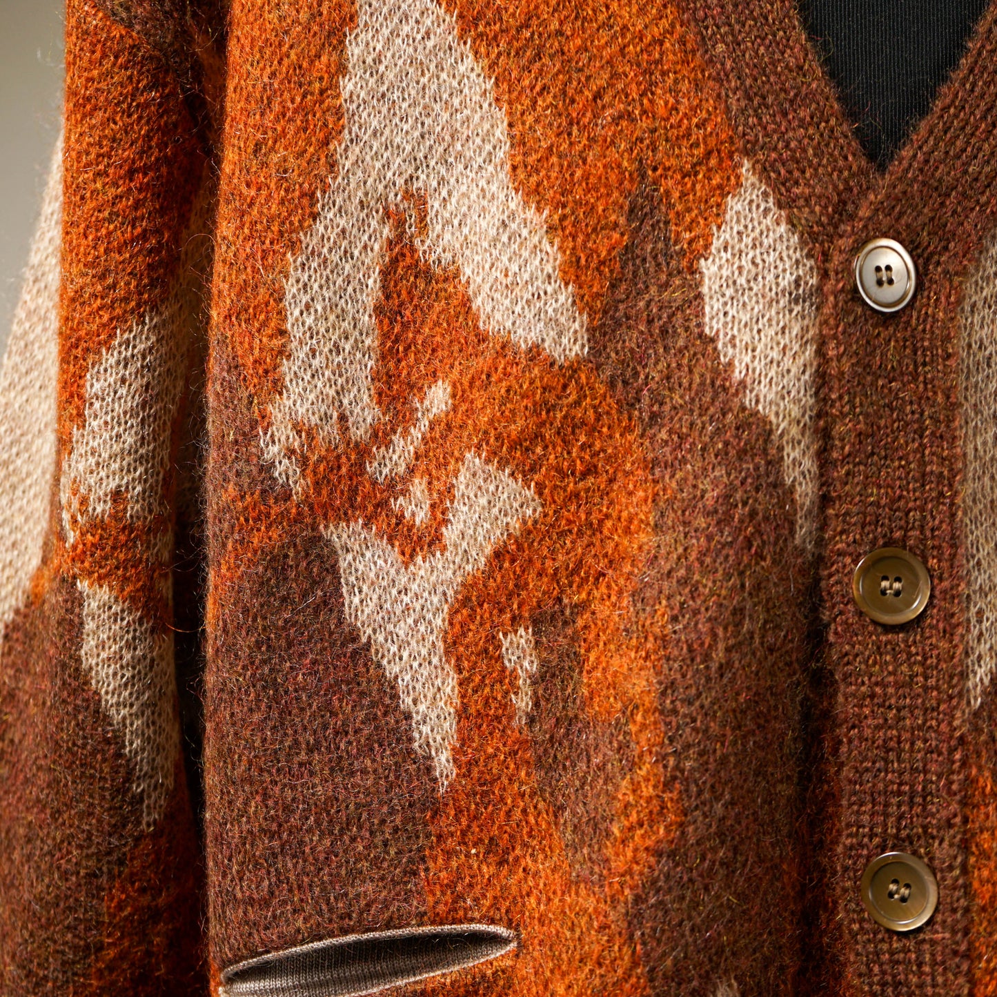 DEVIL'S HOLIDAY - MOHAIR CARDIGAN / GSV-22-AW-18