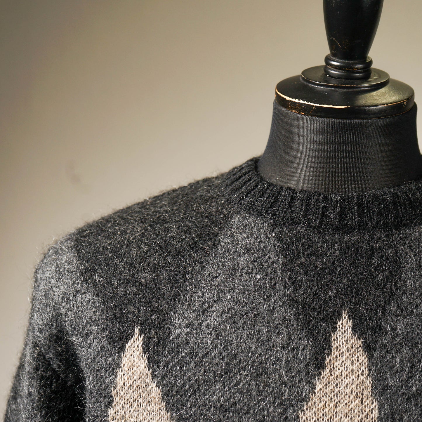 DEVIL'S HOLIDAY - MOHAIR CREW NECK SWEATER / GSV-22-AW-19