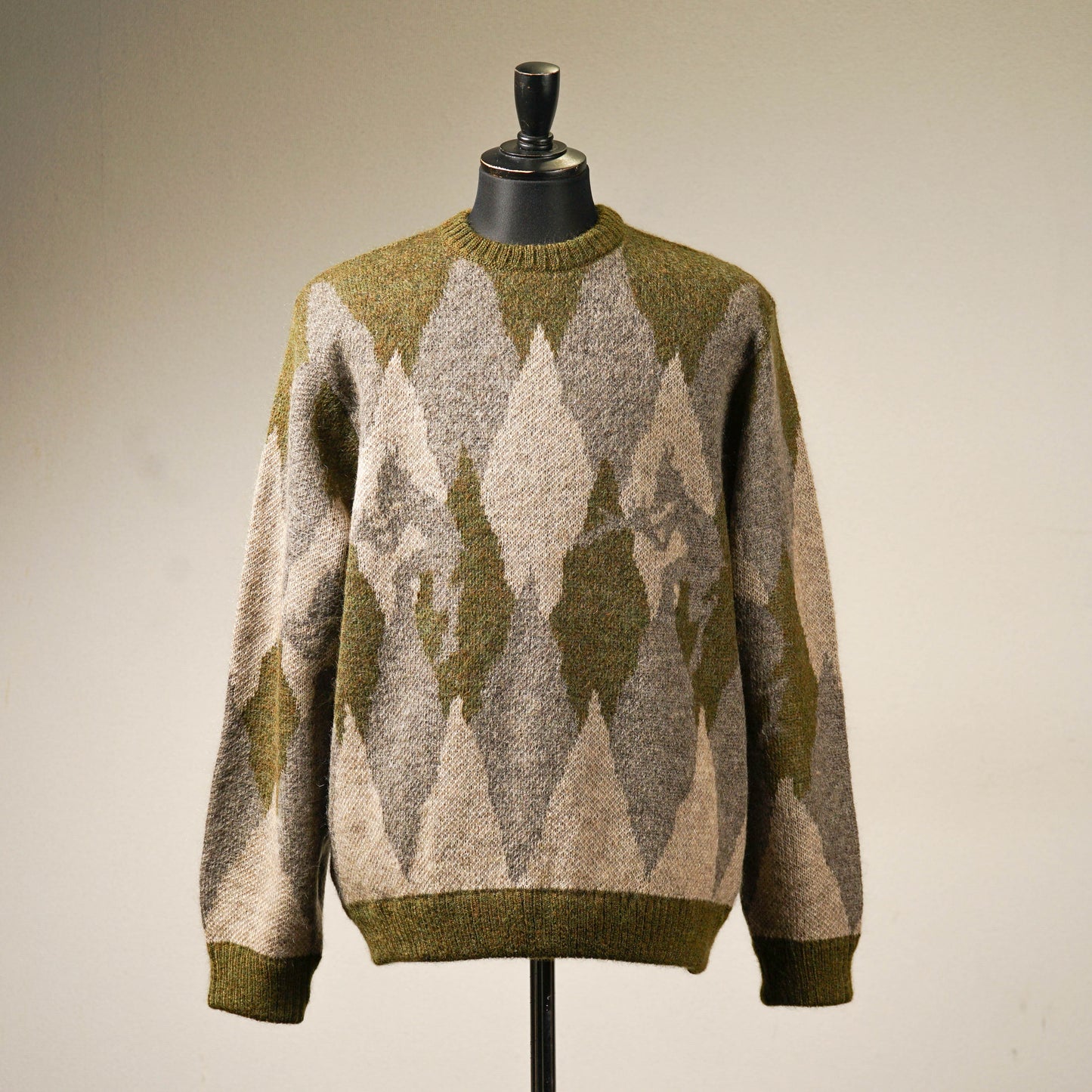 DEVIL'S HOLIDAY - MOHAIR CREW NECK SWEATER / GSV-22-AW-19