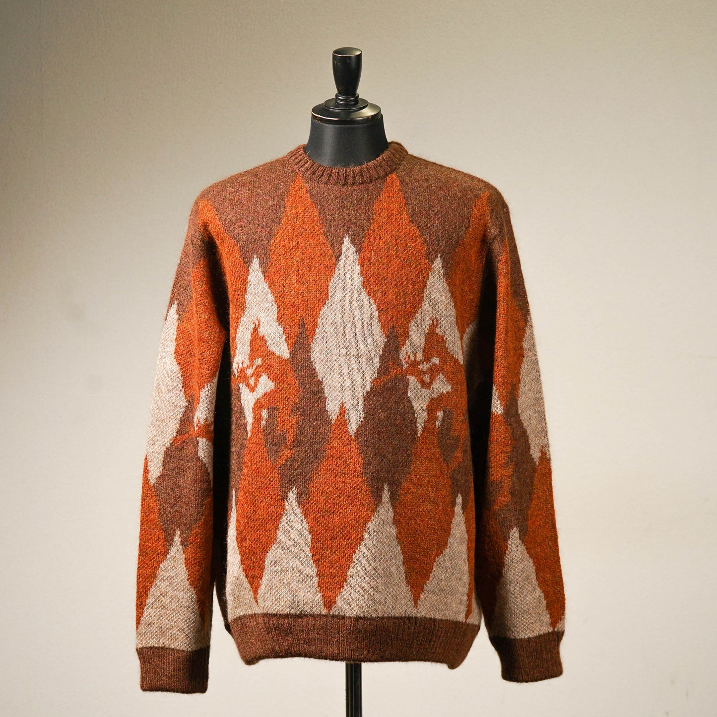 DEVIL'S HOLIDAY - MOHAIR CREW NECK SWEATER / GSV-22-AW-19