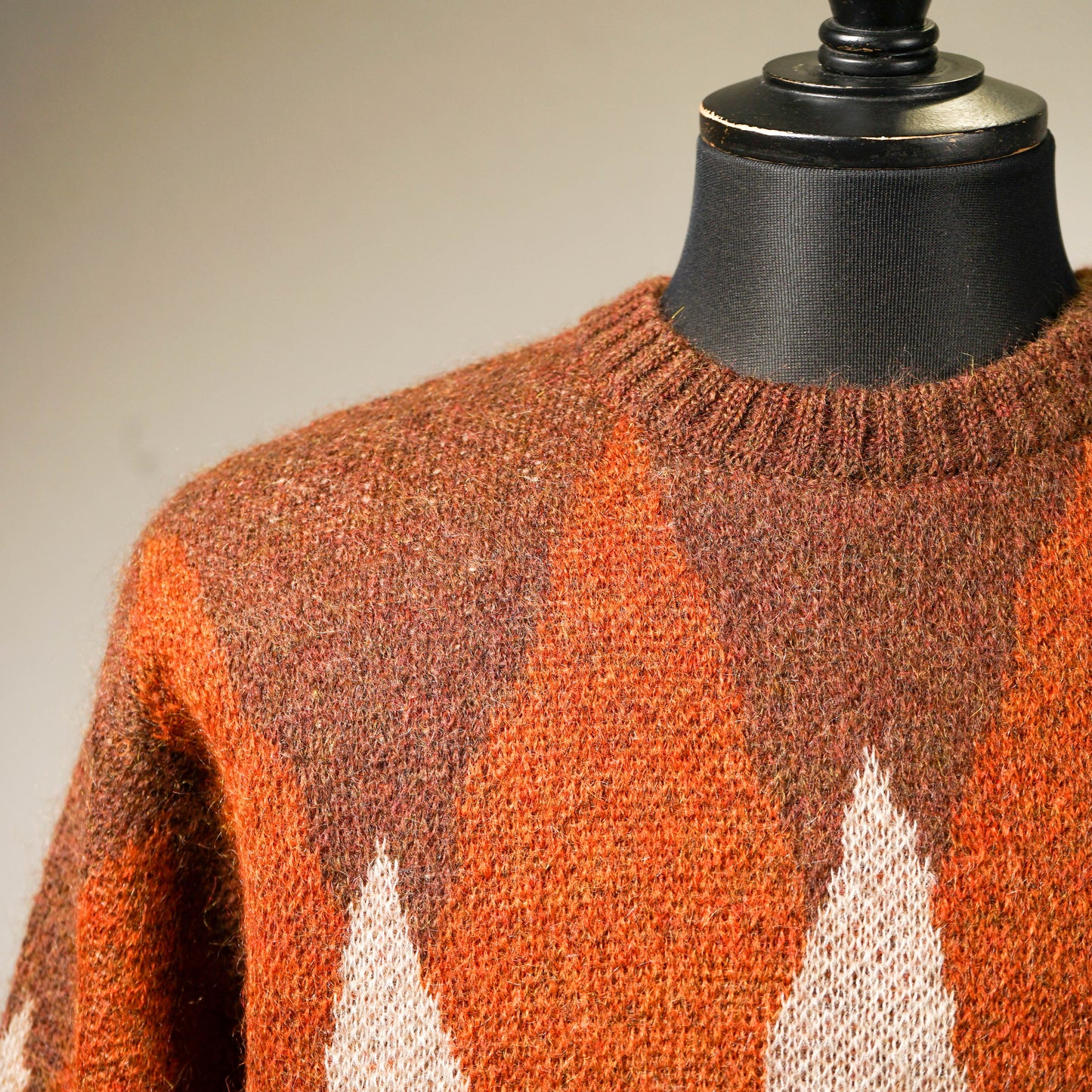 DEVIL'S HOLIDAY - MOHAIR CREW NECK SWEATER / GSV-22-AW-19