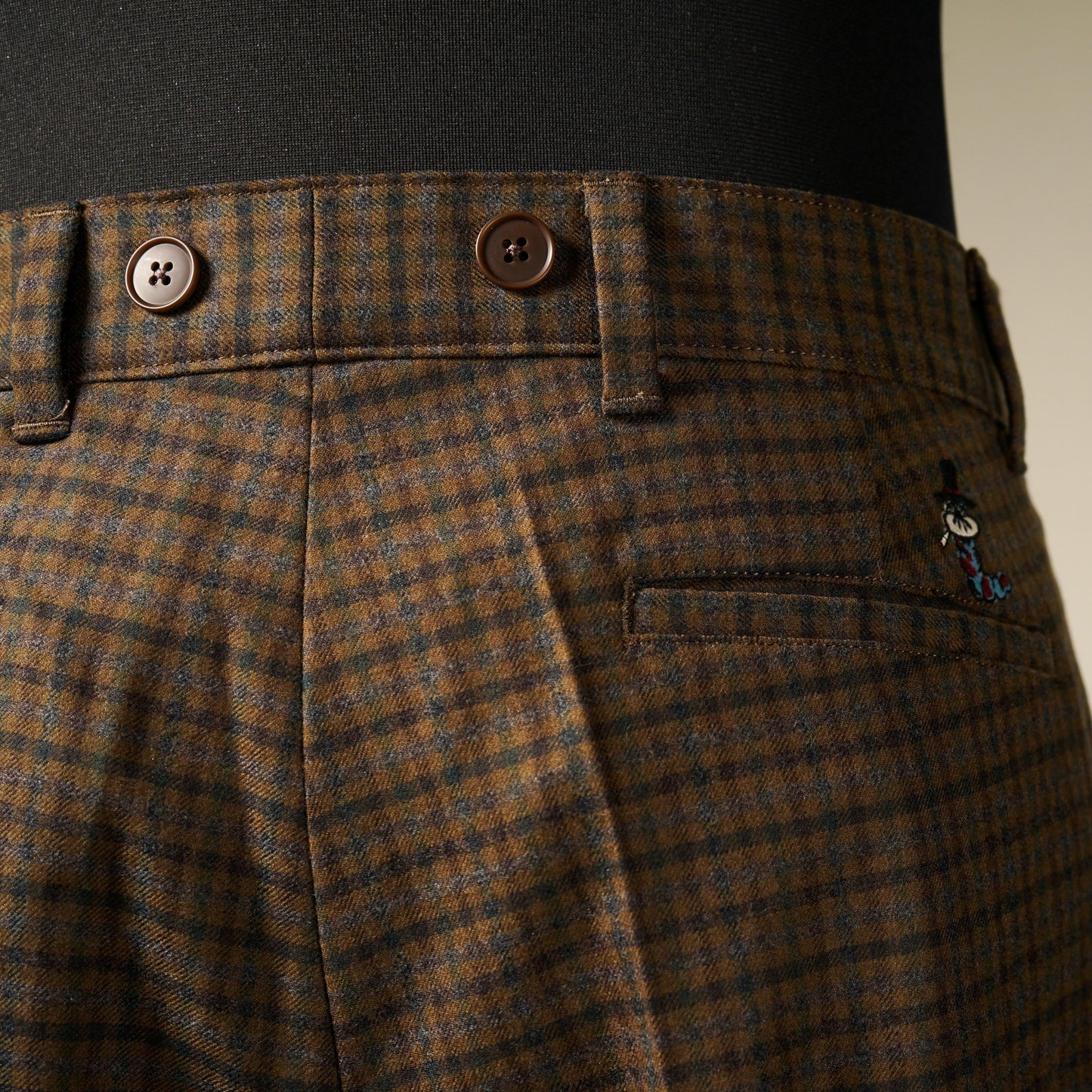 WORM - CHECK SLACKS / WRD-22-AW-06