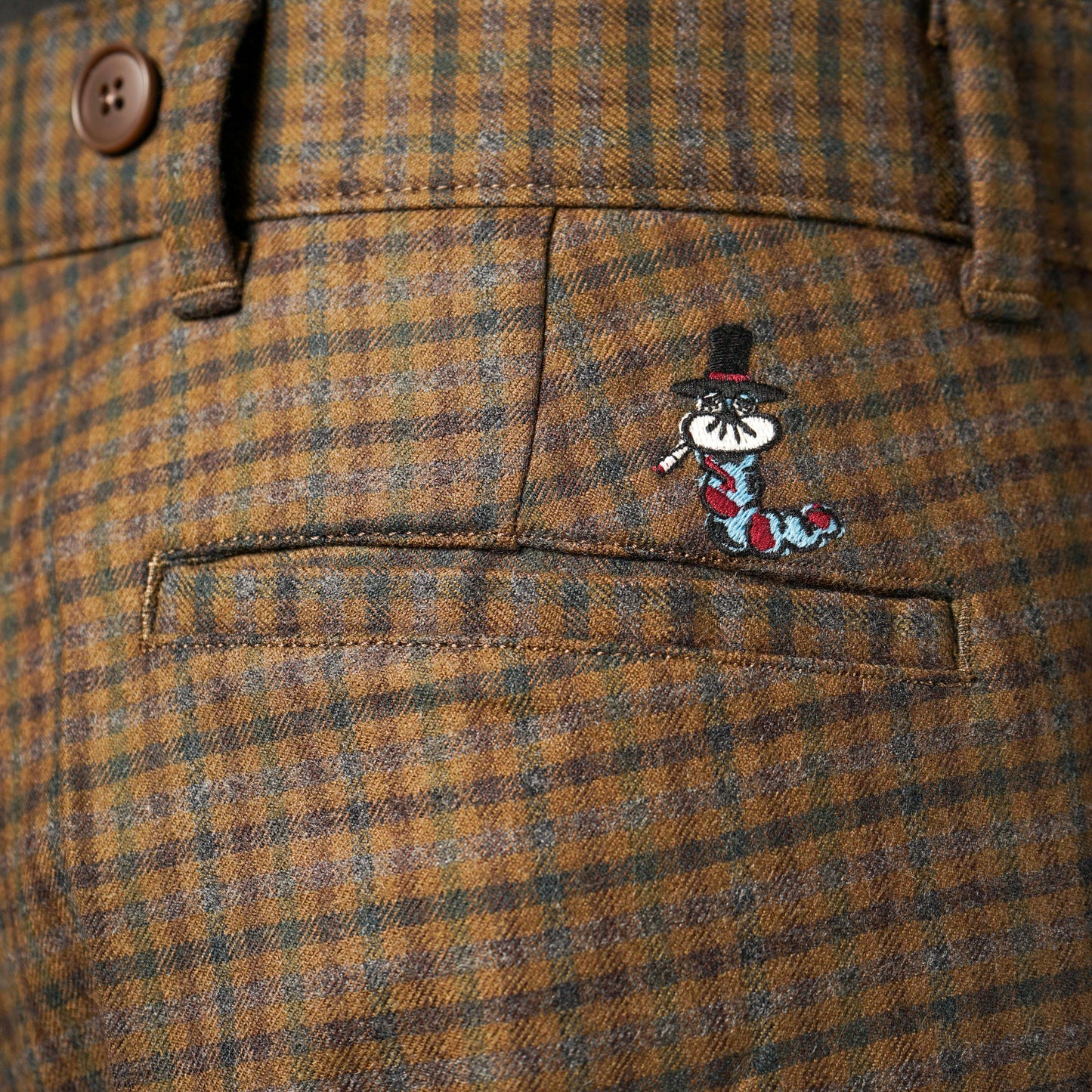WORM - CHECK SLACKS / WRD-22-AW-06