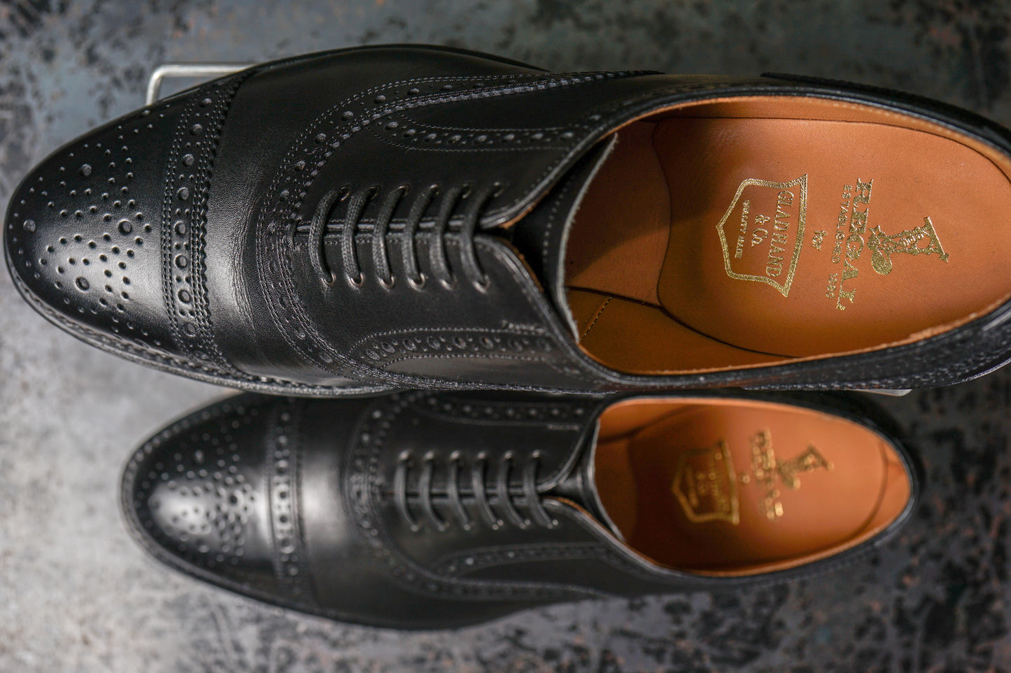 SEMI BROGUE OXFORD SHOES