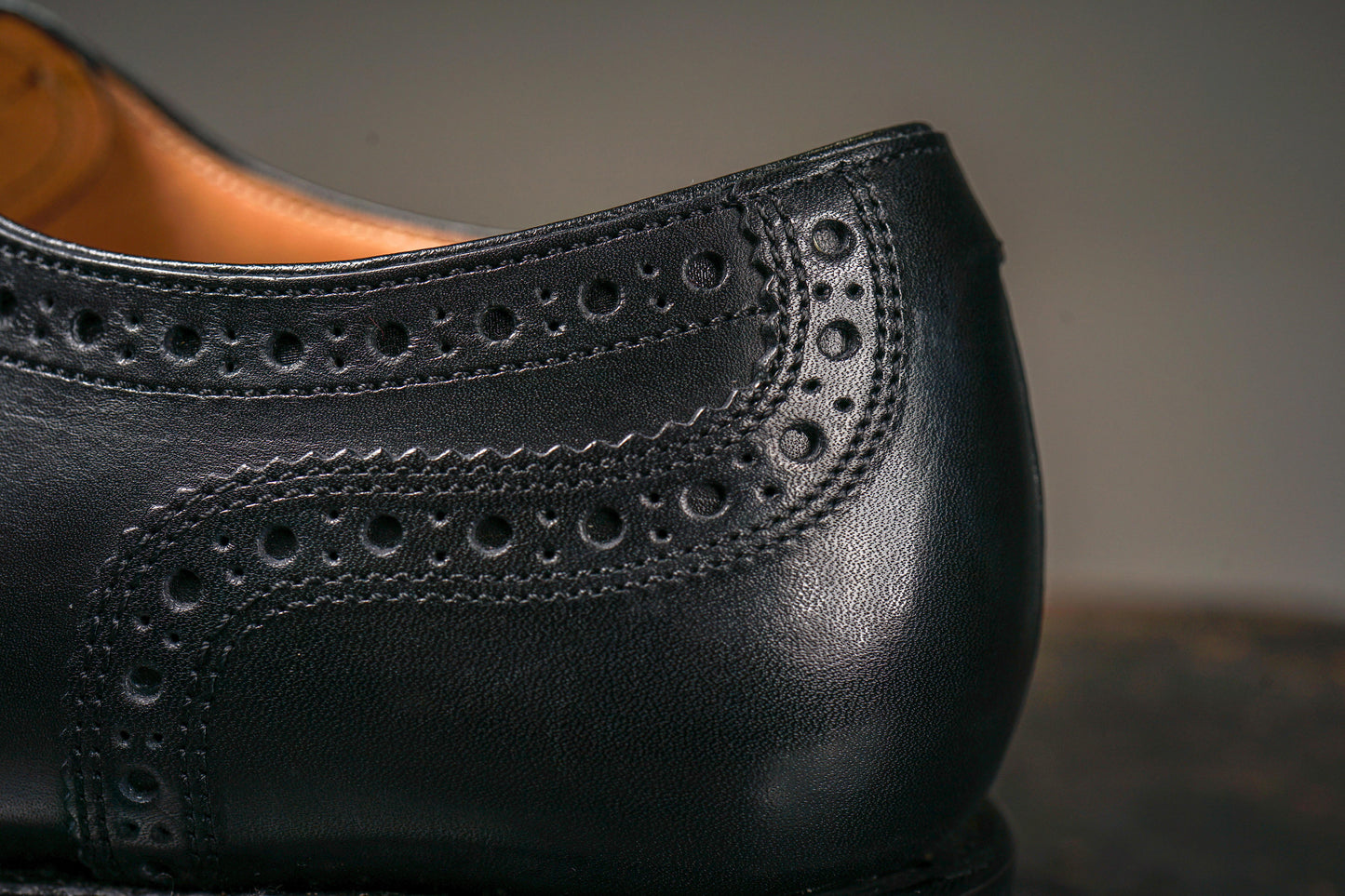 SEMI BROGUE OXFORD SHOES