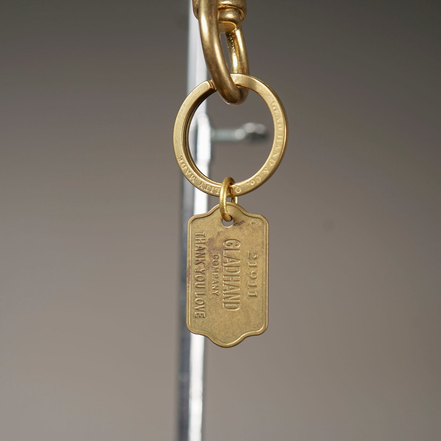 SWIVEL SNAP KEY HOLDER W/DOG TAG