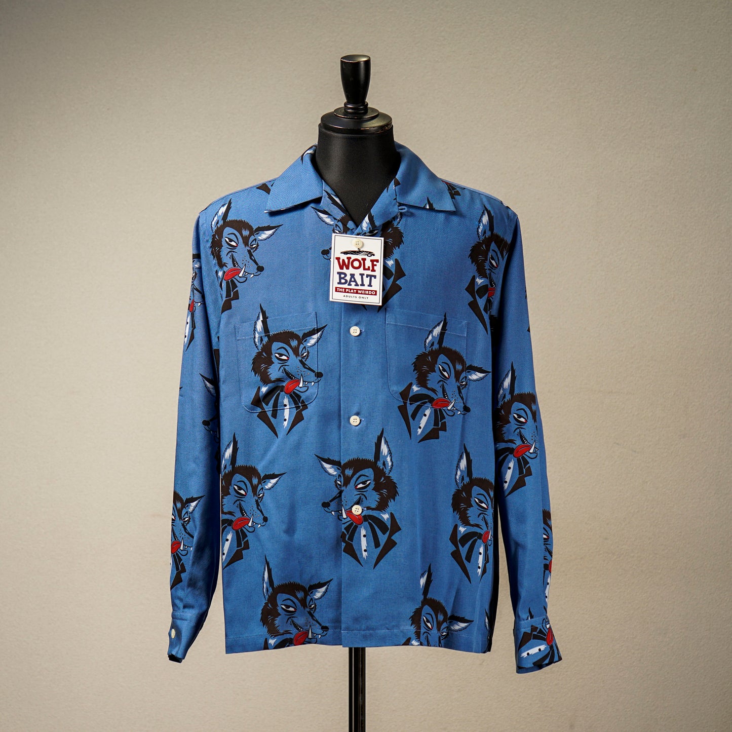 BIG BAD WOLF - L/S SHIRTS/ WRD-23-SS-13
