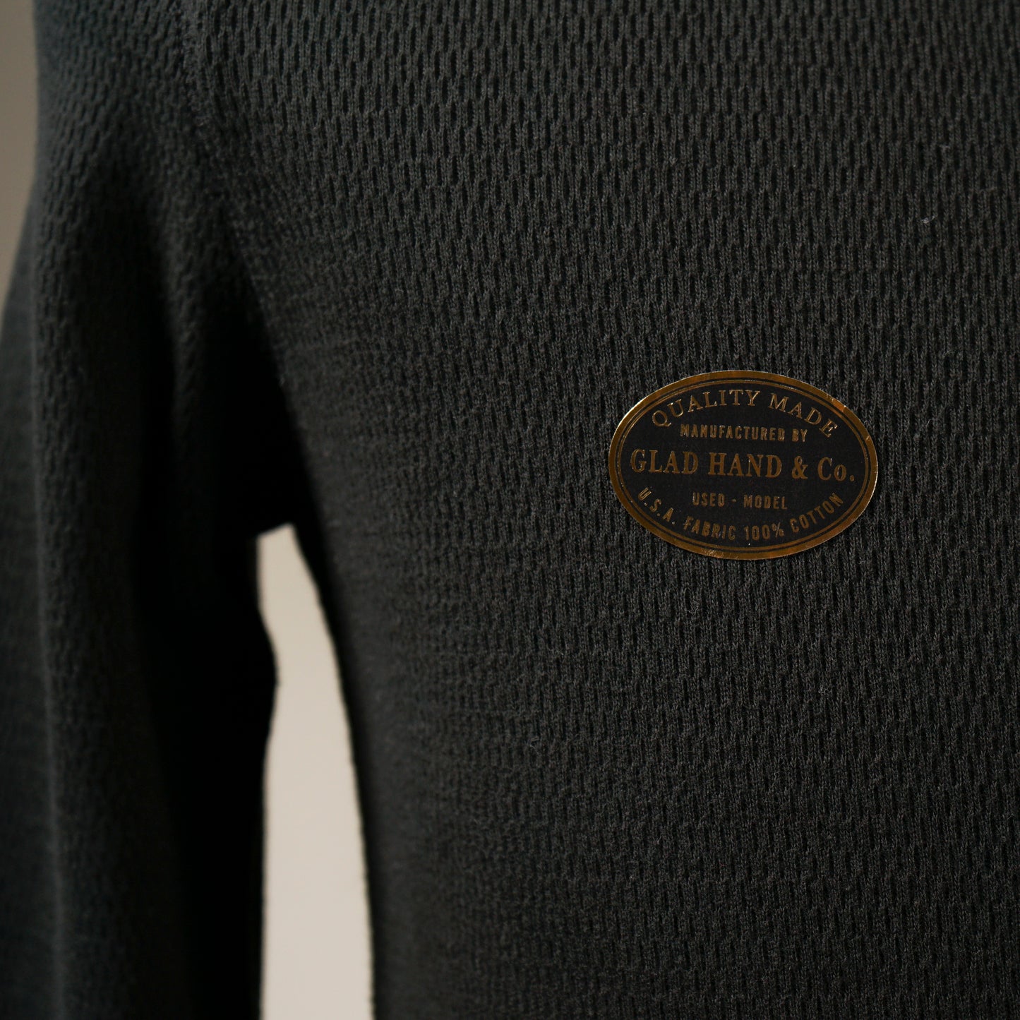 【VINTAGE FINISH】WAFFLE L/S T-SHIRTS / GH-10【PACK-T】