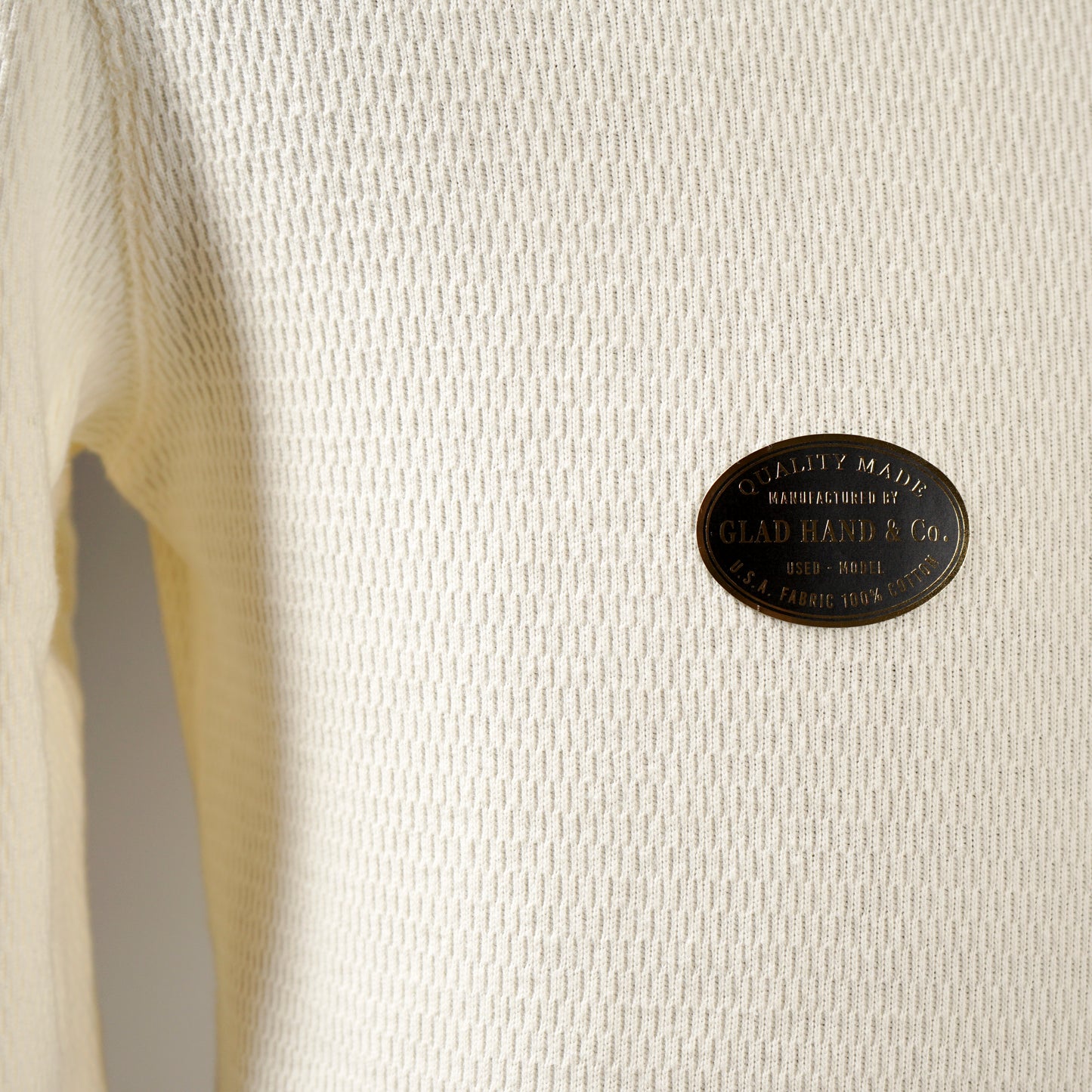 【VINTAGE FINISH】WAFFLE L/S T-SHIRTS / GH-10【PACK-T】