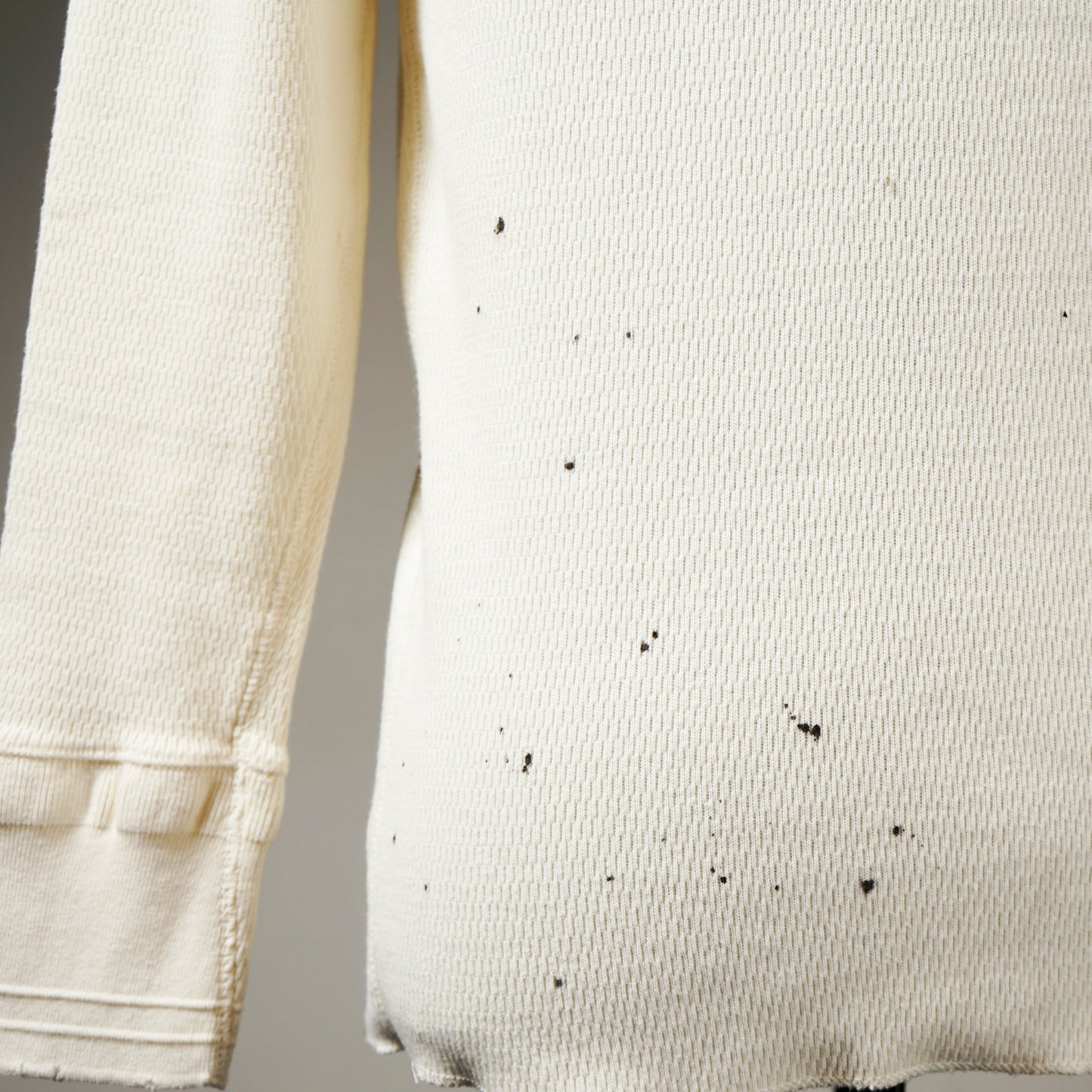 【VINTAGE FINISH】WAFFLE HENRY L/S T-SHIRTS / GH-11【PACK-T】