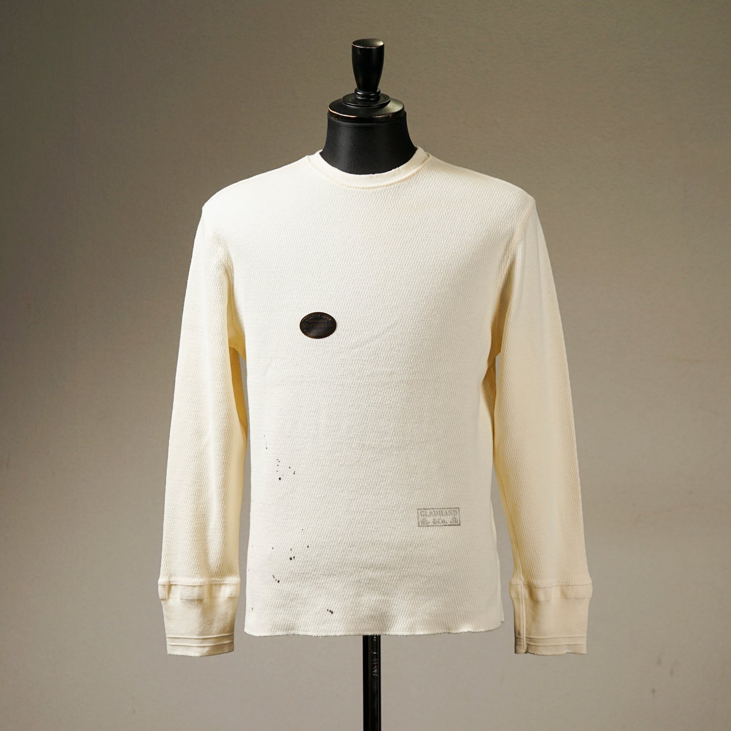 【VINTAGE FINISH】STANDARD WAFFLE L/S T-SHIRTS / GH-27【PACK-T】