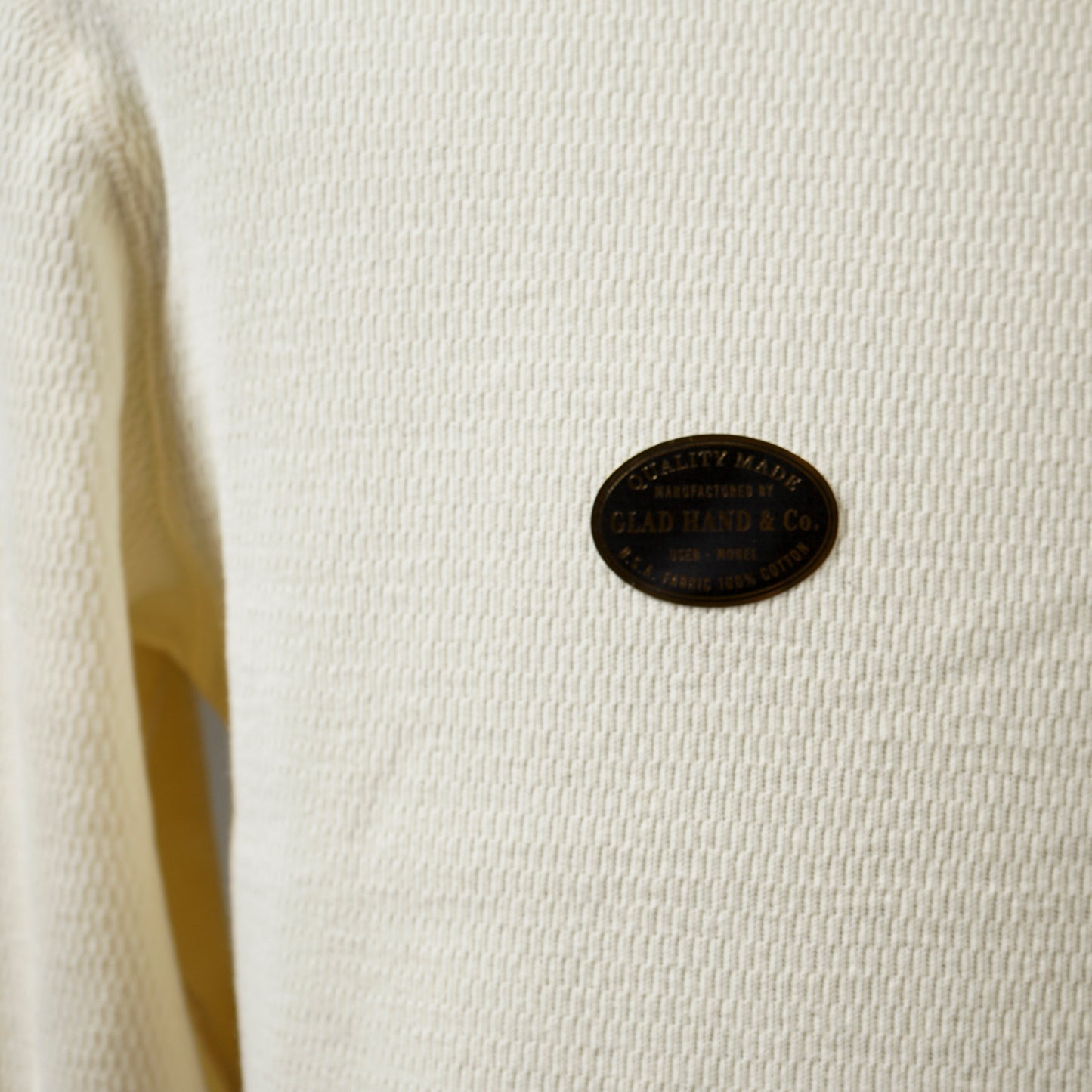 【VINTAGE FINISH】STANDARD WAFFLE L/S T-SHIRTS / GH-27【PACK-T】