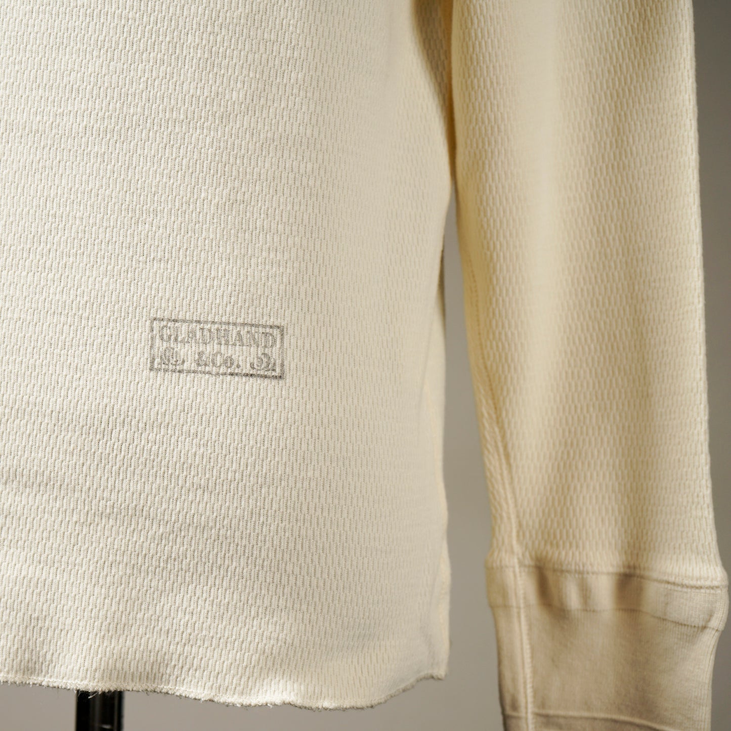 【VINTAGE FINISH】STANDARD WAFFLE L/S T-SHIRTS / GH-27【PACK-T】