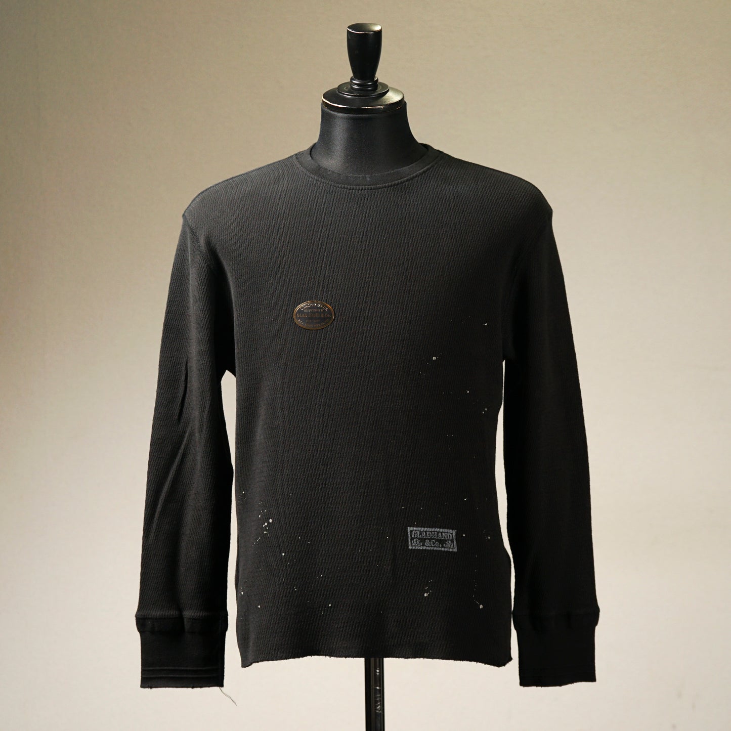 【VINTAGE FINISH】STANDARD WAFFLE L/S T-SHIRTS / GH-27【PACK-T】