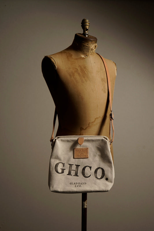 CANVAS SHOULDER FRAME BAG