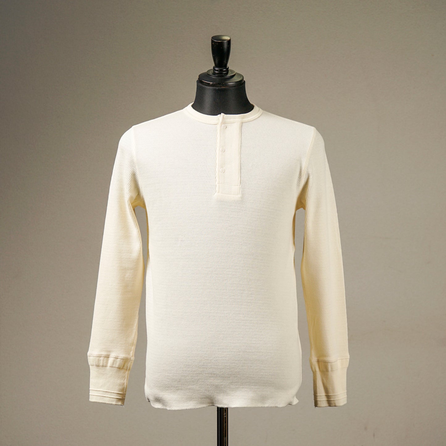 WAFFLE HENRY L/S T-SHIRTS / GH-11【PACK-T】