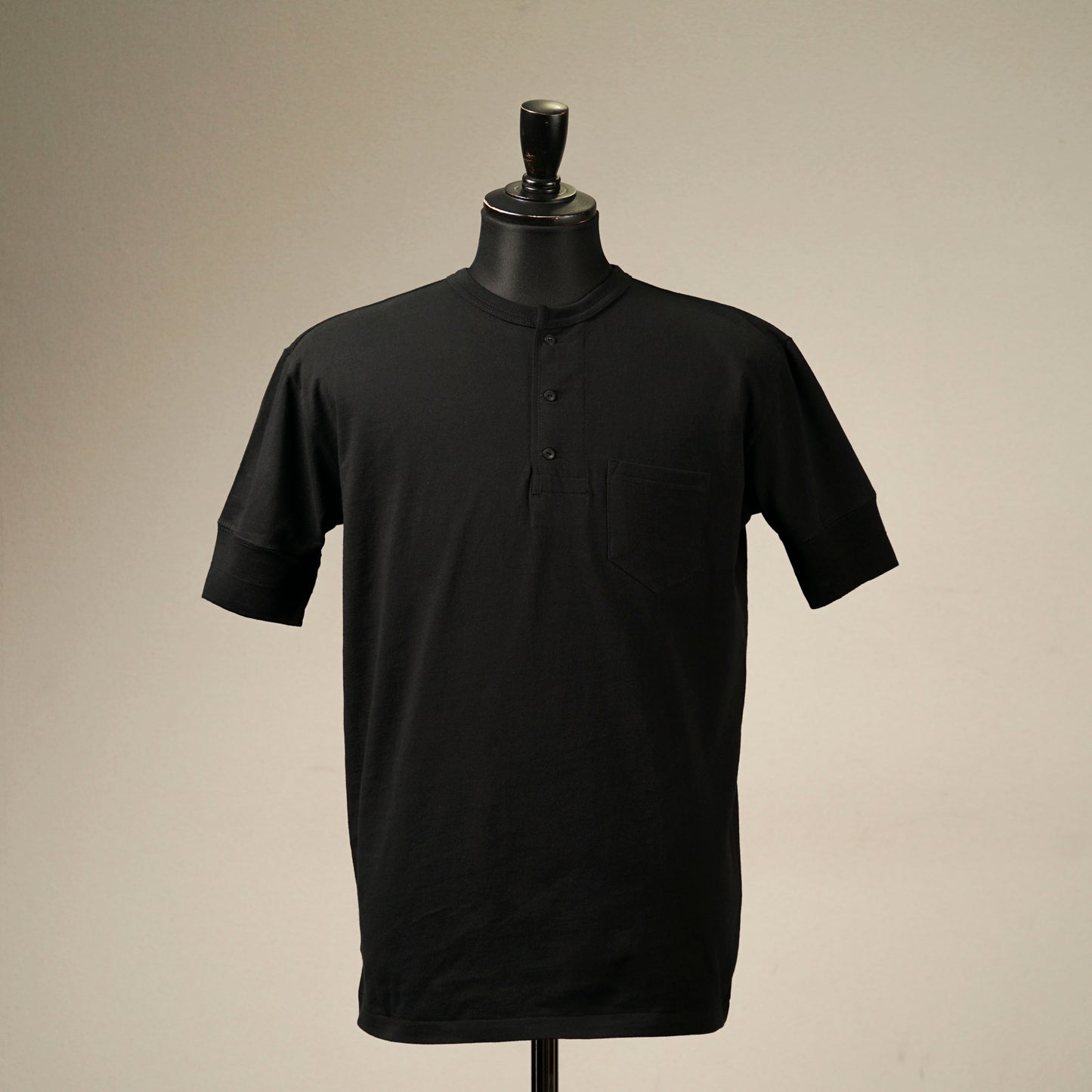 【RESTOCK】STANDARD HENRY POCKET T-SHIRTS / GH-13【PACK-T】