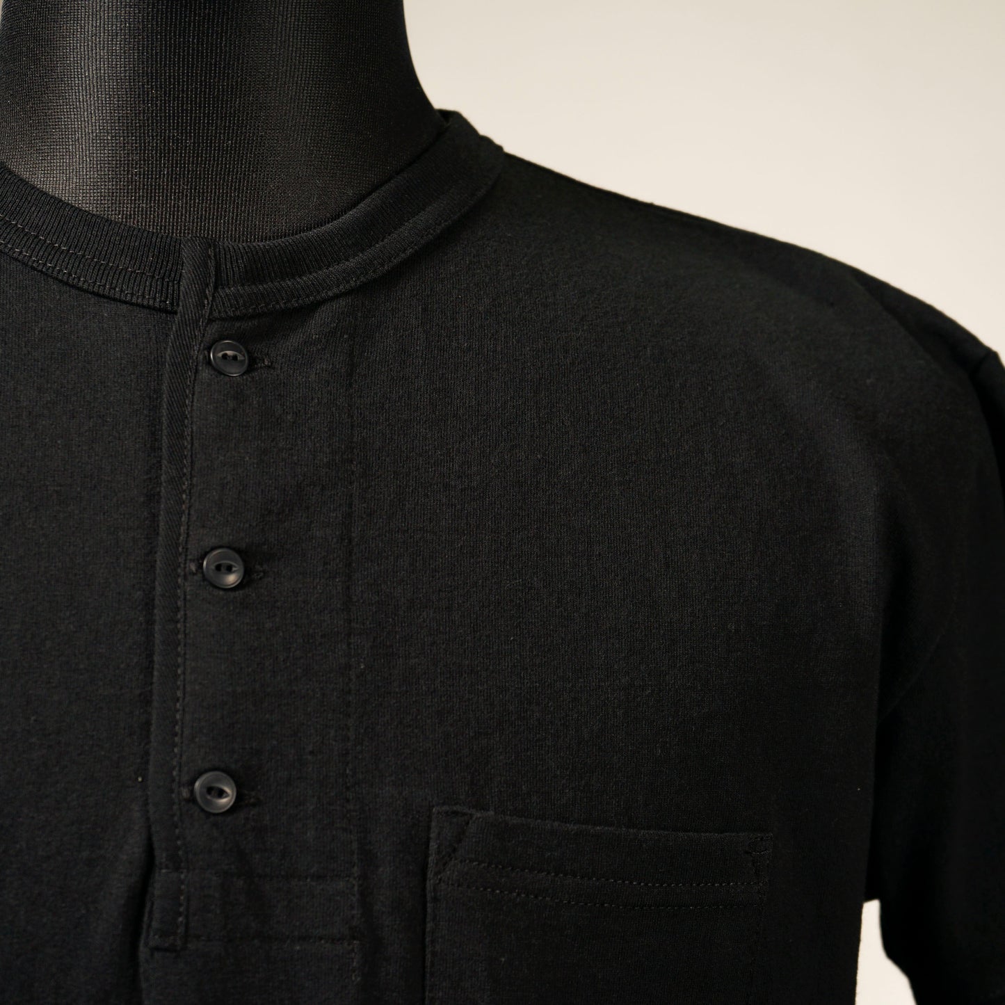 【RESTOCK】STANDARD HENRY POCKET T-SHIRTS / GH-13【PACK-T】