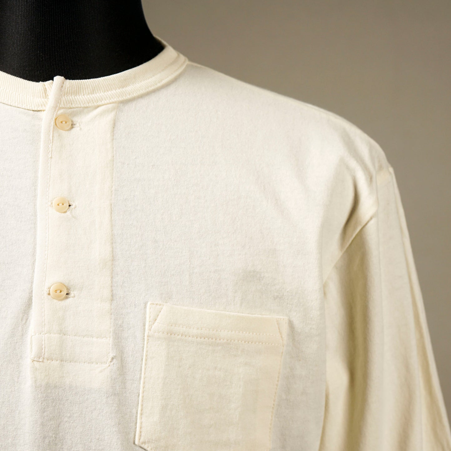 【RESTOCK】HALF SLEEVE HENRY POCKET T-SHIRTS / GH-17【PACK-T】