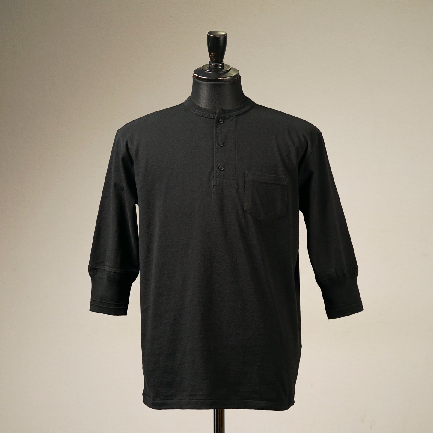 【RESTOCK】HALF SLEEVE HENRY POCKET T-SHIRTS / GH-17【PACK-T】