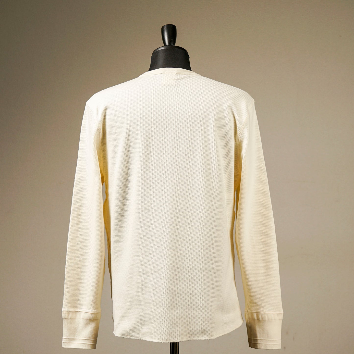 WIDE WAFFLE HENRY L/S T-SHIRTS / GH-28【PACK-T】